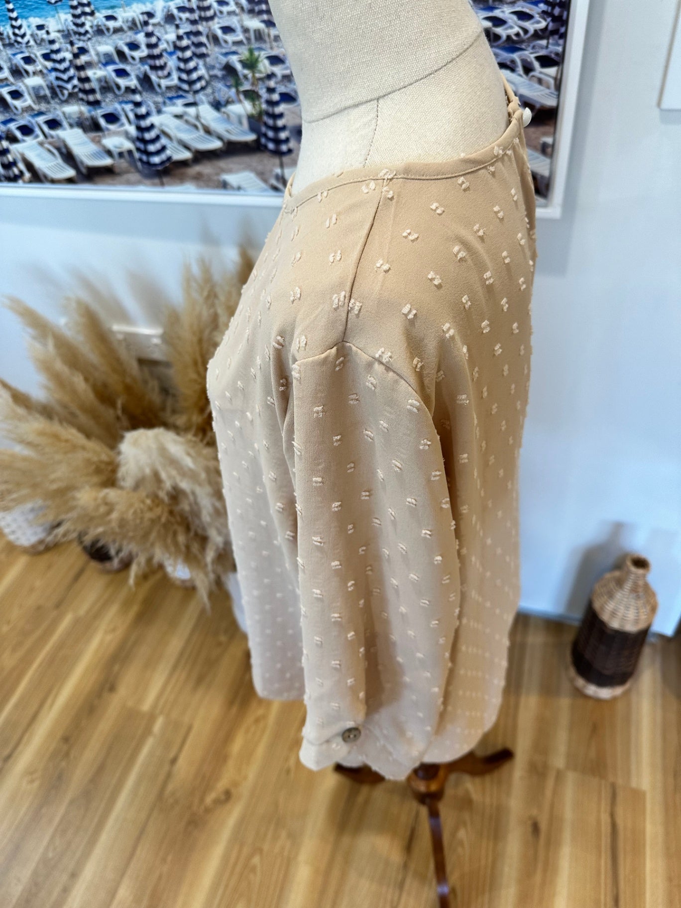 Beige Top - Large