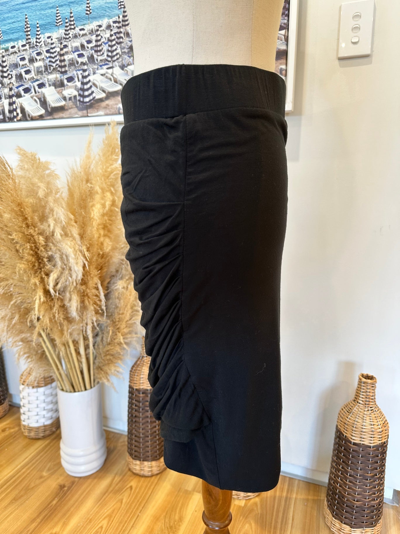 [SALE] Storm Mini Skirt - Size 12 - Black