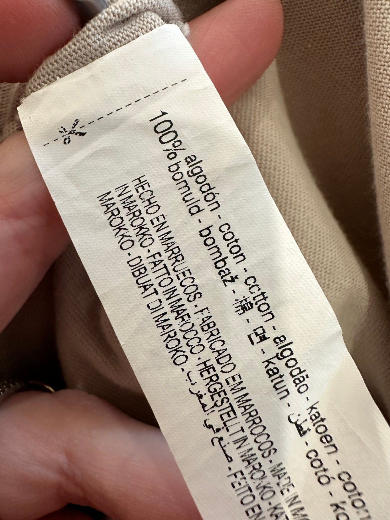 [SALE] Zara - Goddess Dress - Medium - Beige - 100% Cotton