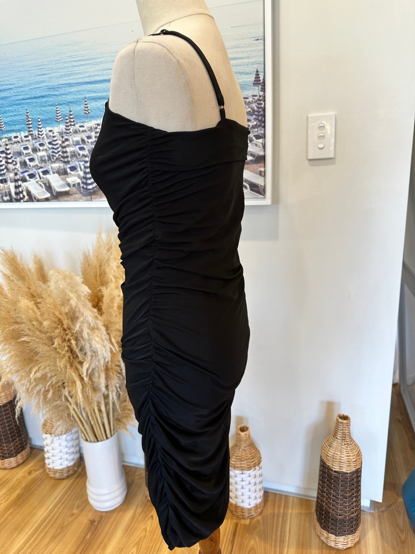 Zara - Body Con / Little Black Dress - Small / Medium 