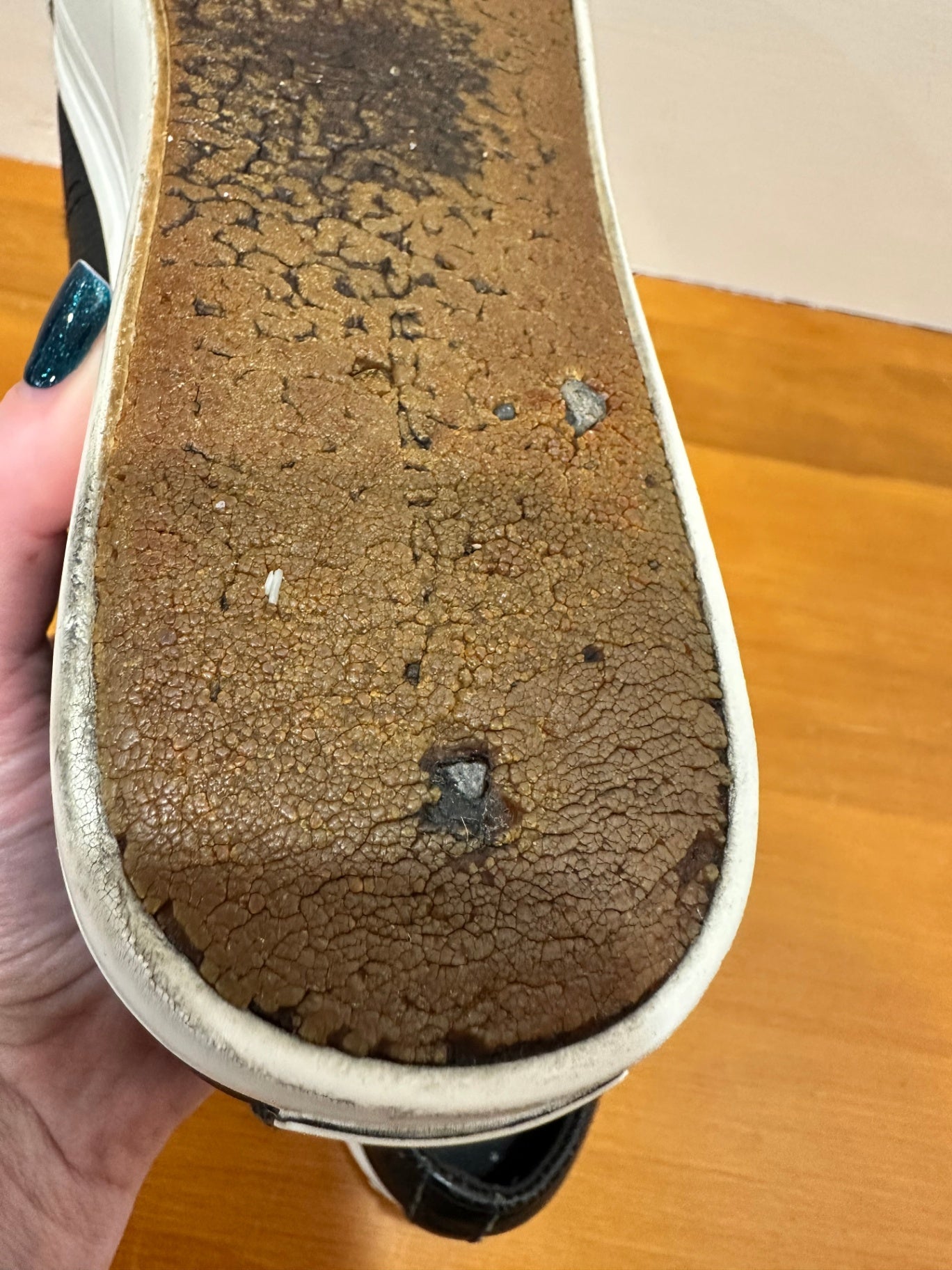 Superga - Black Leather Platform Sneakers - Size EU39