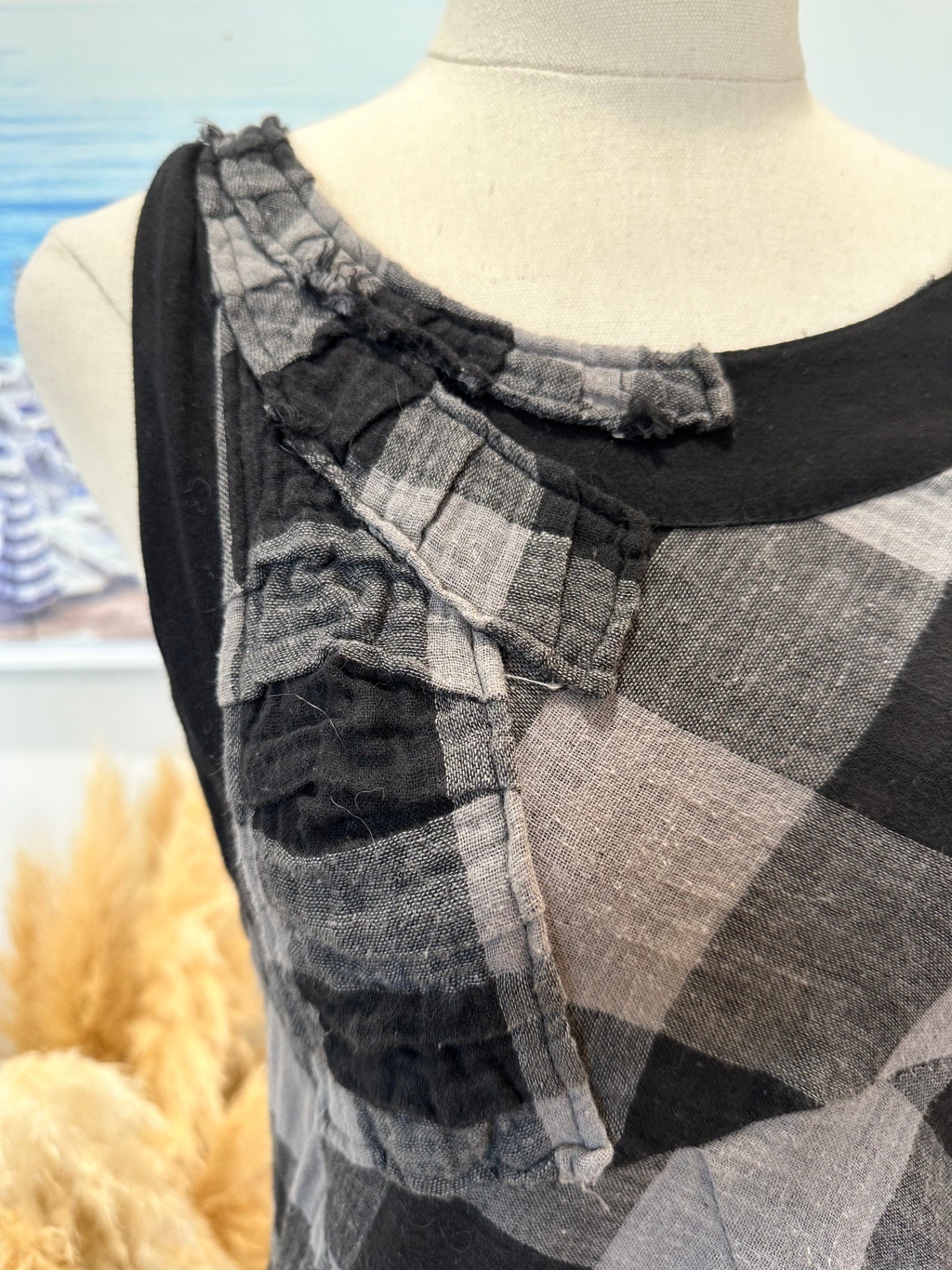 [SALE] Boo Radley - Dress - Size Small - Black and grey