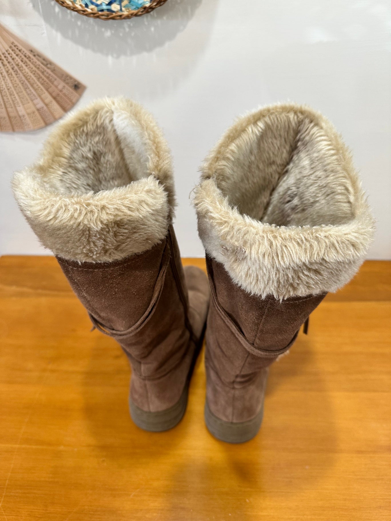 Baretrap - Snow Boots - Size EU 41 - Fur Lining - Brown - RRP $130USD