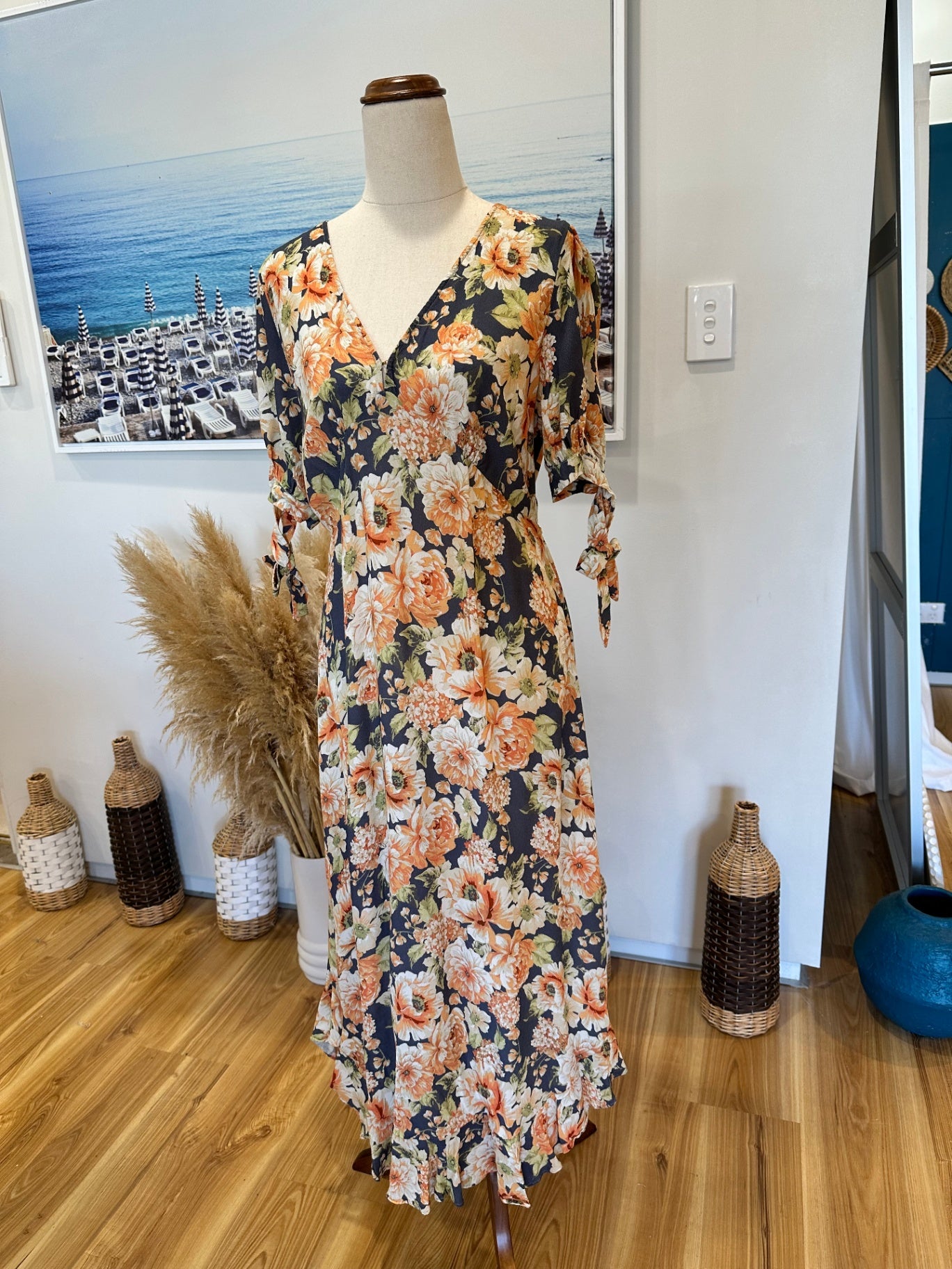 Kivari - Bohemian Dress - Size 10 - RRP $349