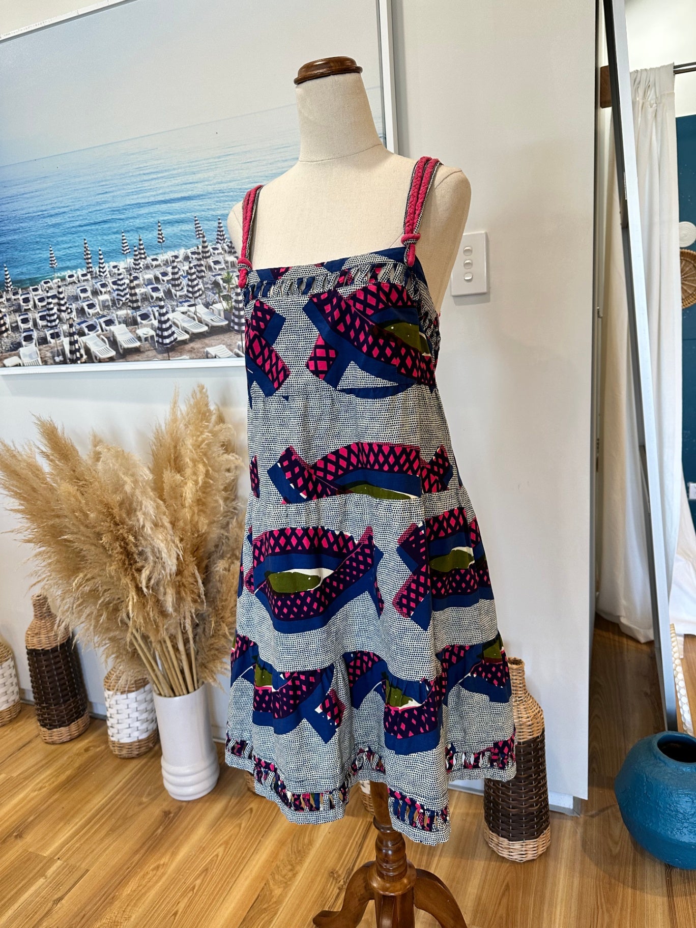 [SALE] Trelise Cooper - Summer Dress - Size 12 - Tribal Ties + African Beat