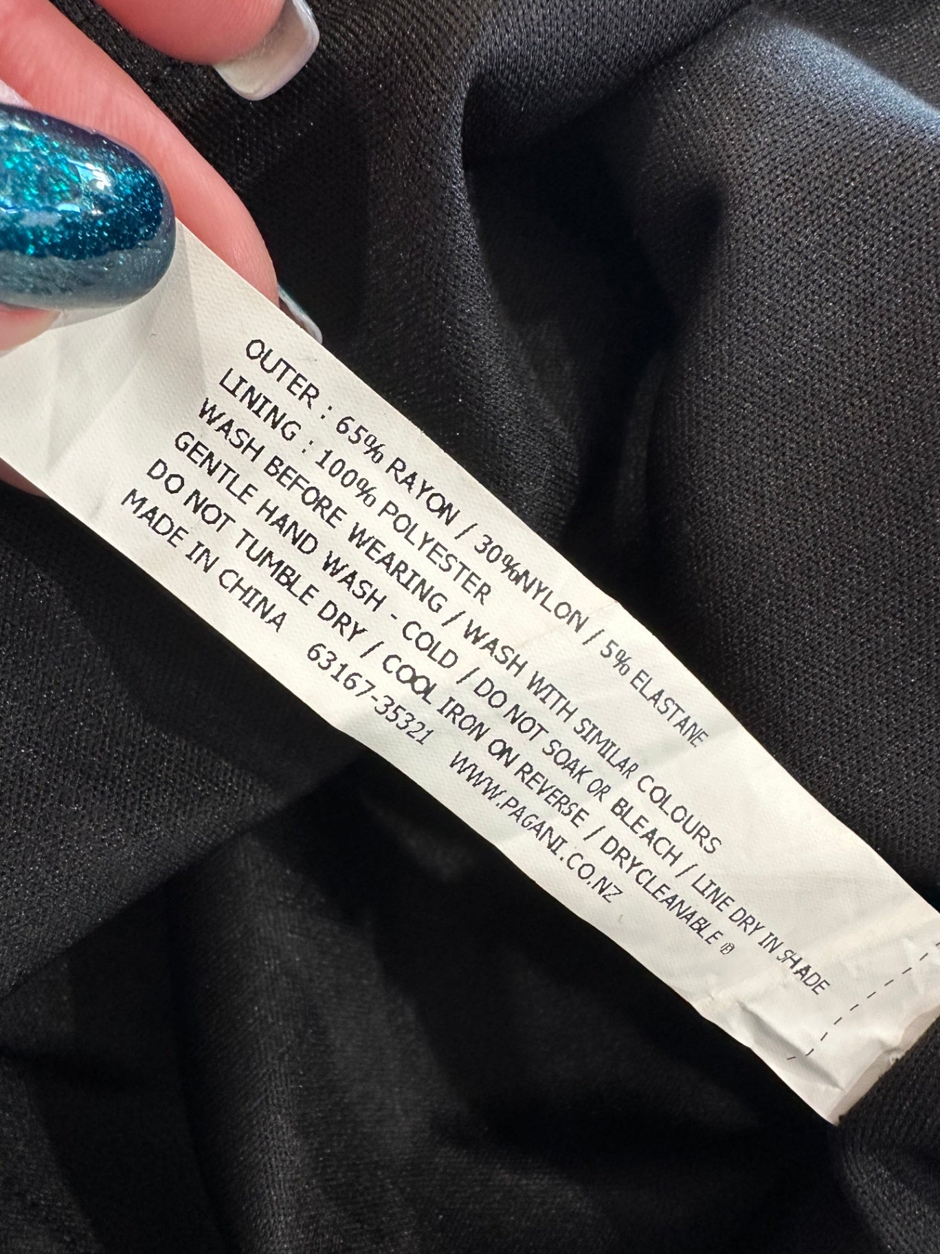 [SALE] Pagani - Little Black Dress - Size 16