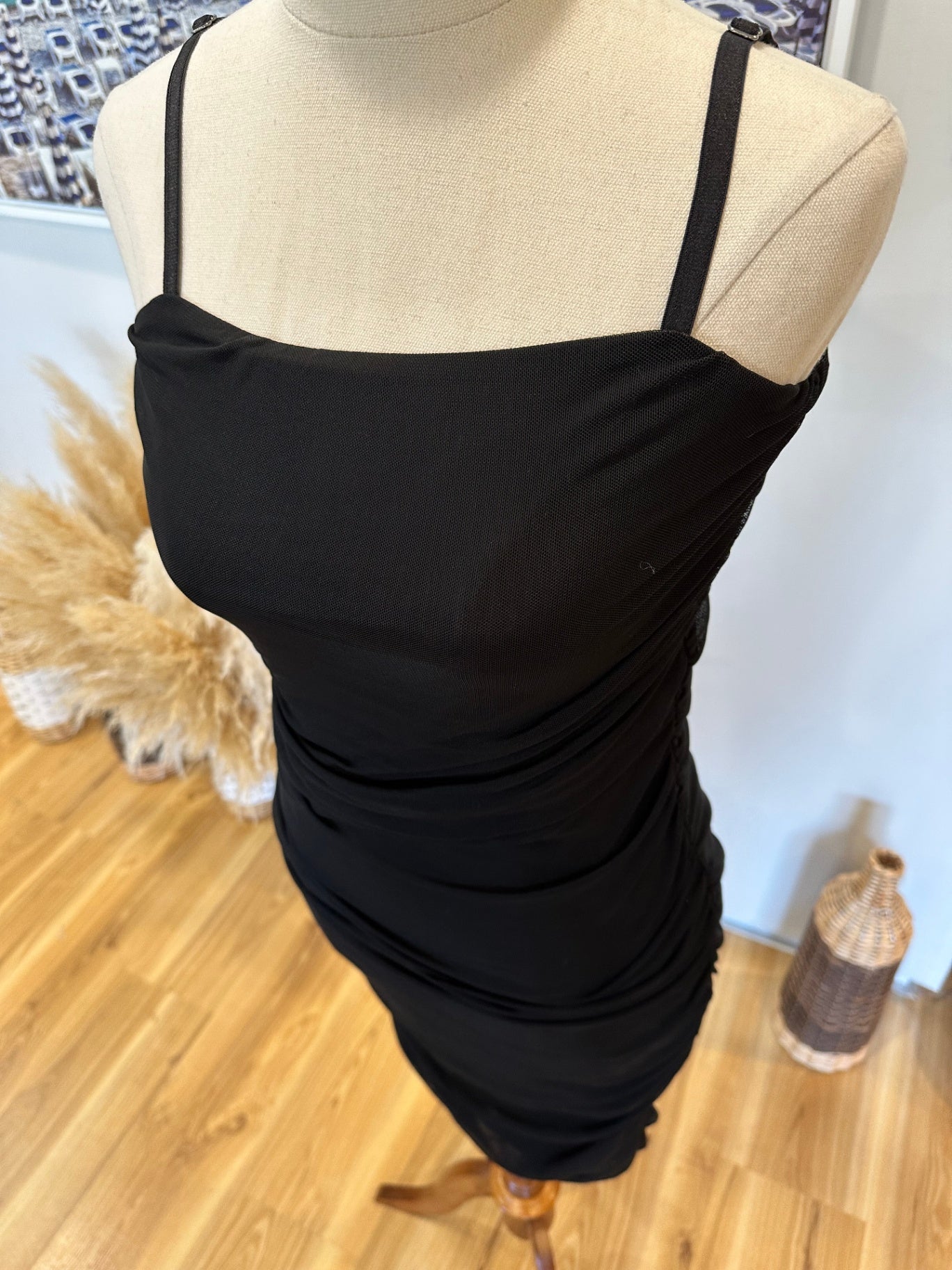 Zara - Body Con / Little Black Dress - Small / Medium 