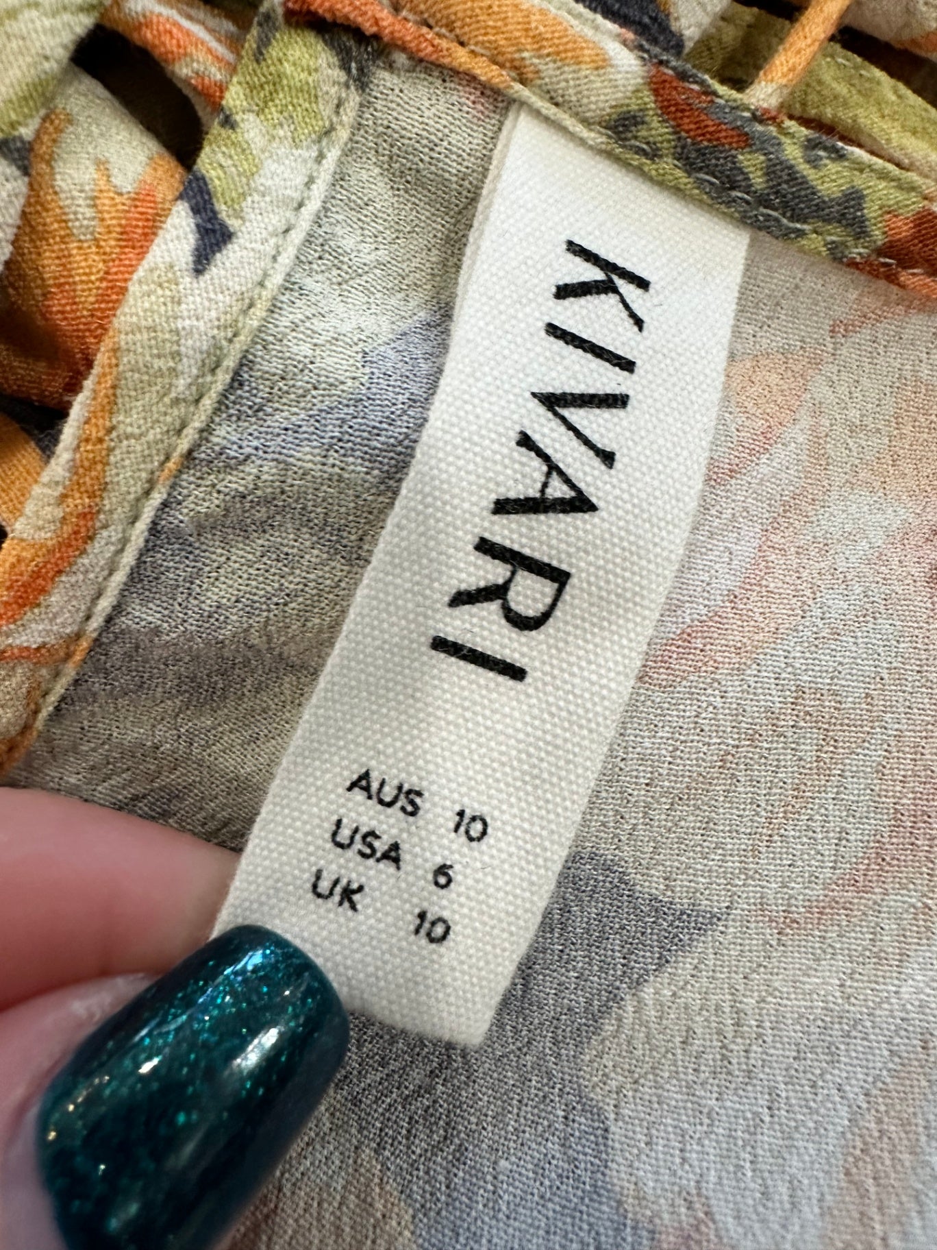 Kivari - Bohemian Dress - Size 10 - RRP $349