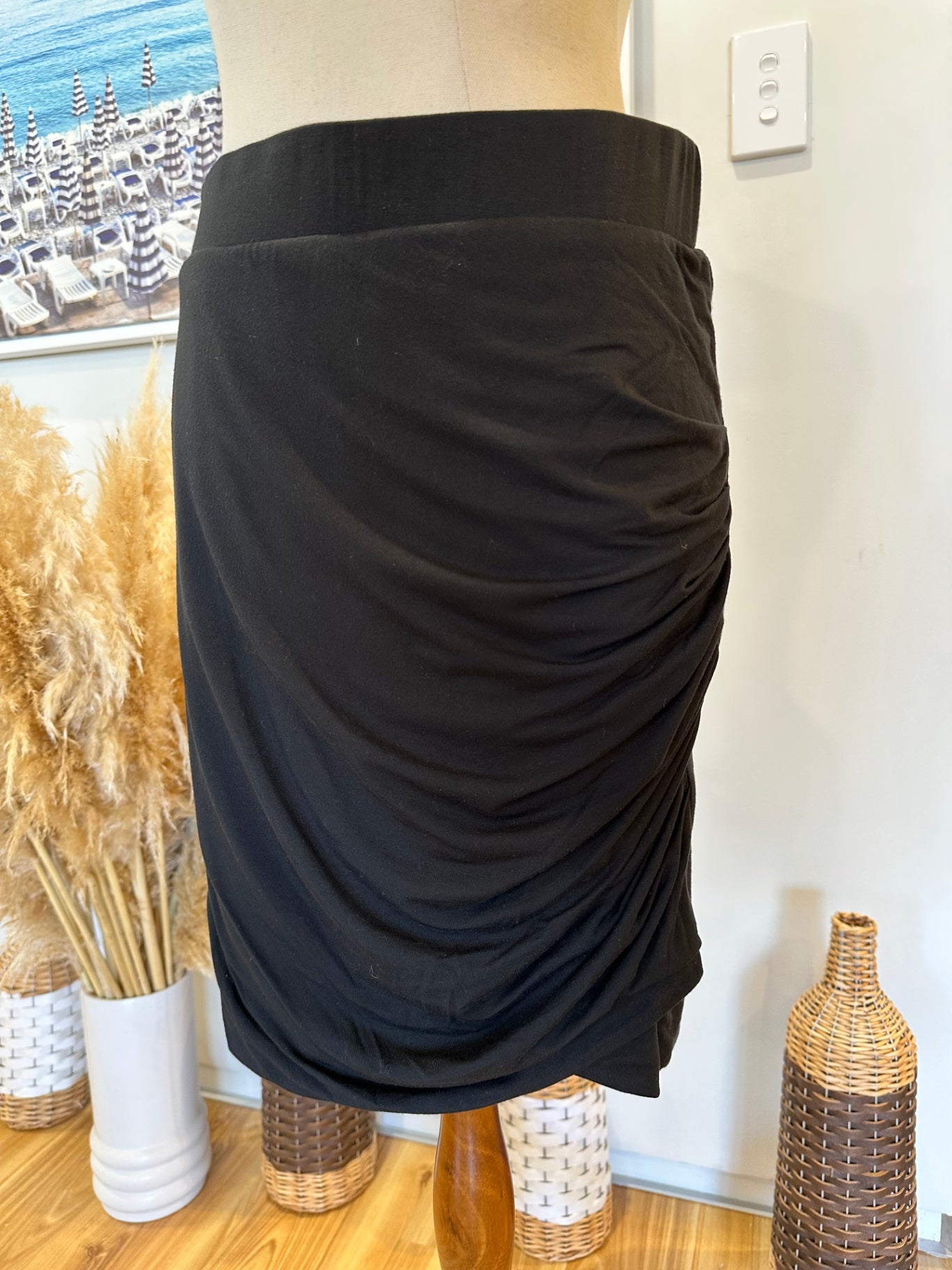 [SALE] Storm Mini Skirt - Size 12 - Black
