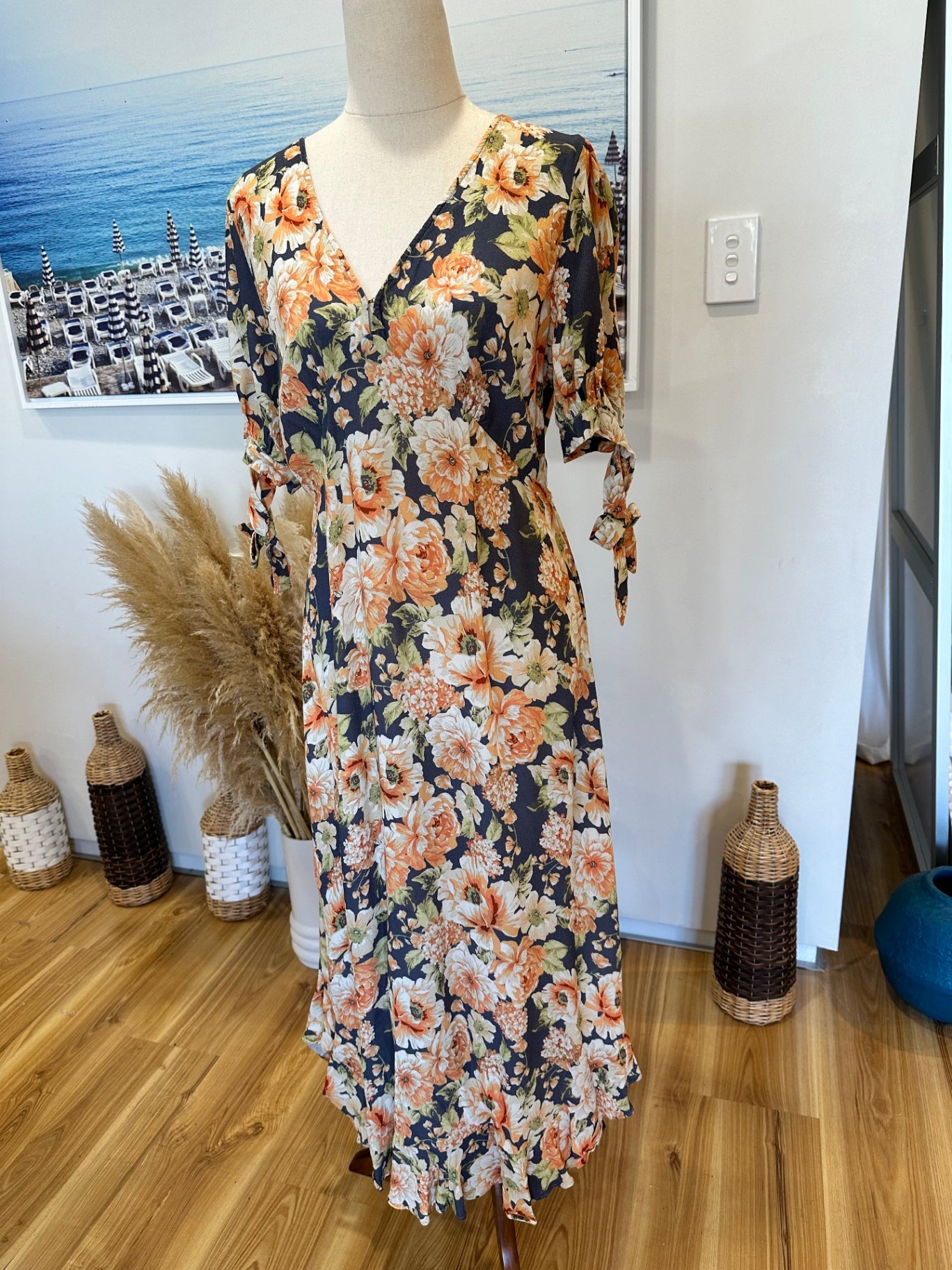 Kivari - Bohemian Dress - Size 10 - RRP $349