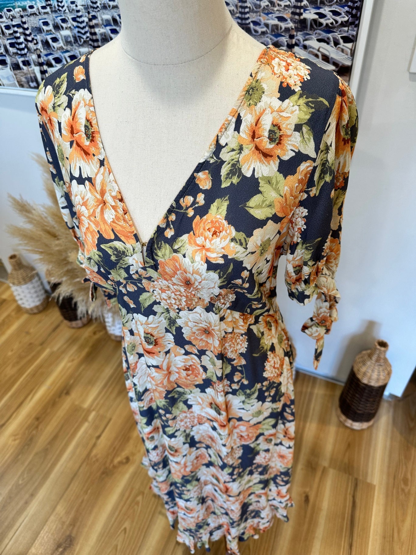 Kivari - Bohemian Dress - Size 10 - RRP $349