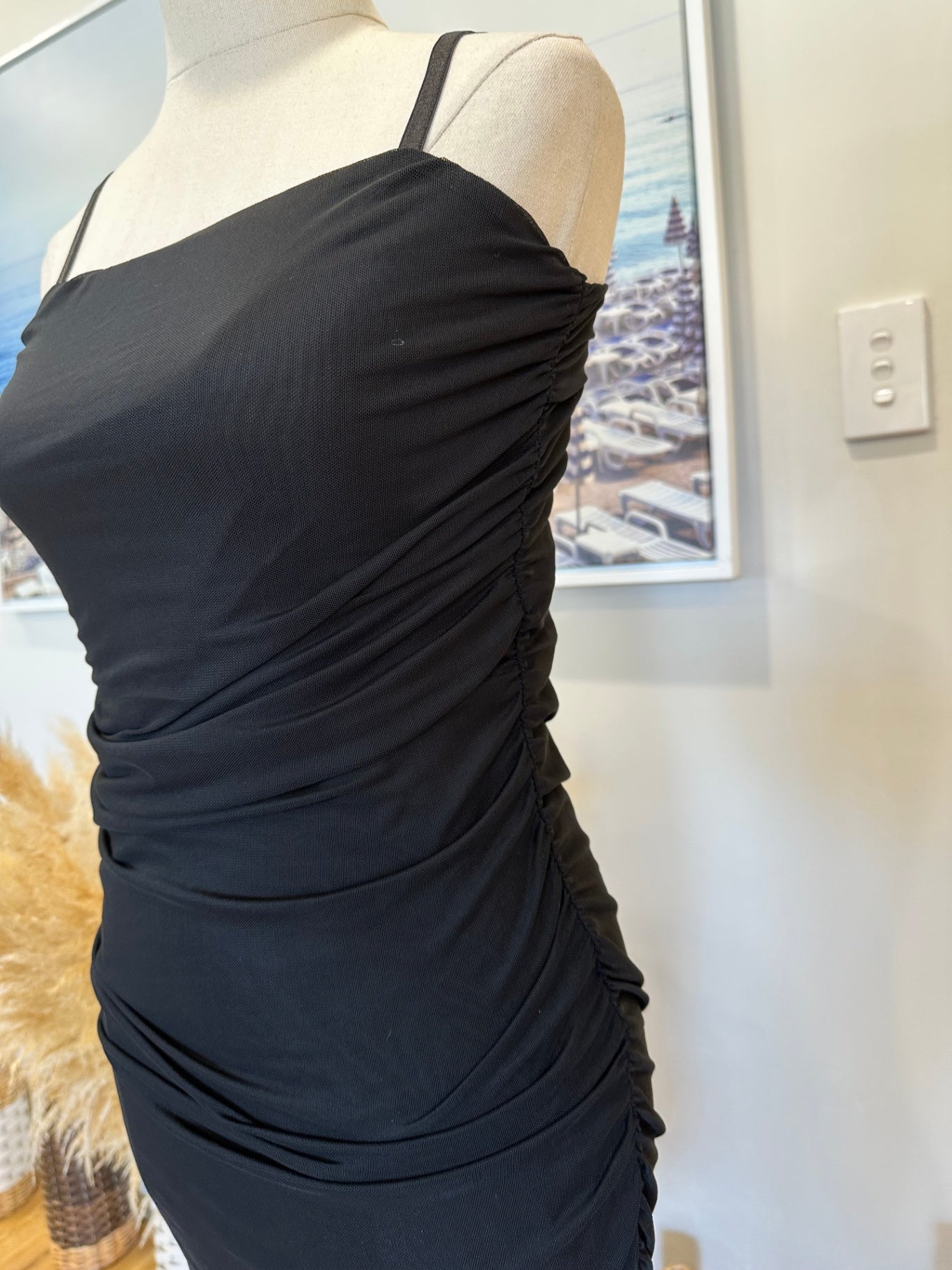 Zara - Body Con / Little Black Dress - Small / Medium 