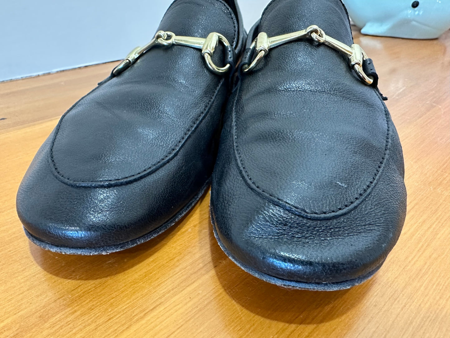 Kathryn Wilson - Black Leather Loafers - Size 39 