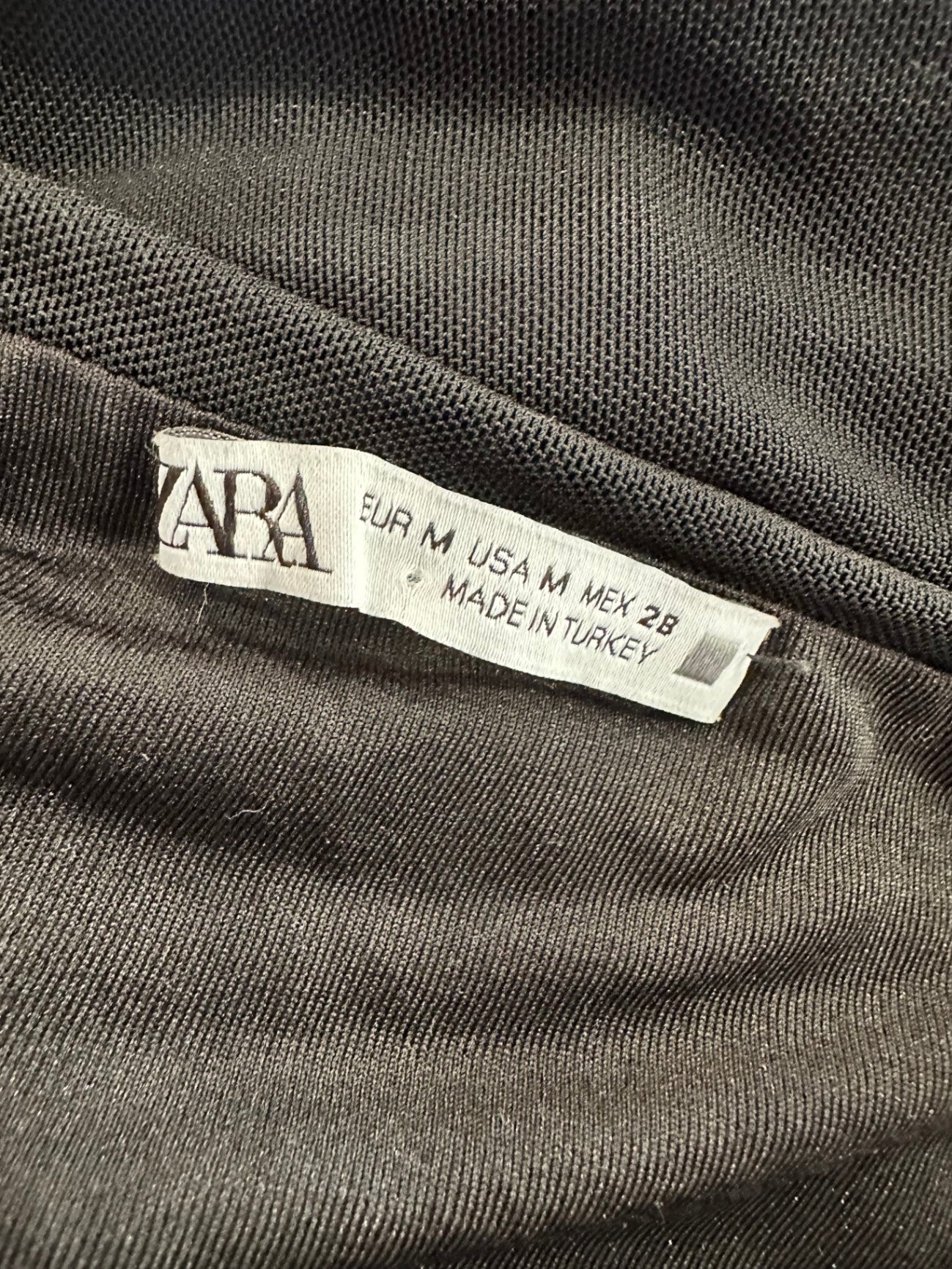 Zara - Body Con / Little Black Dress - Small / Medium 