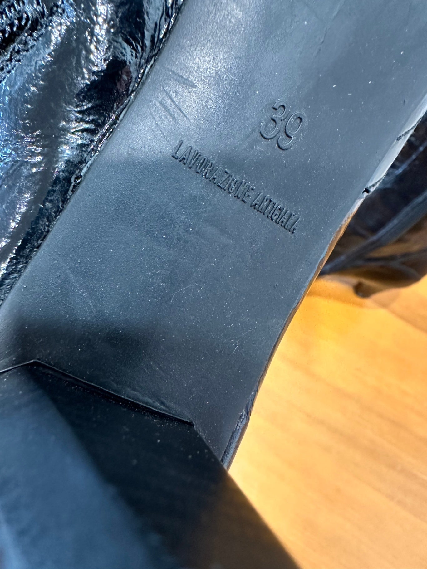 Steampunk Boots - Size EU 39 - Black