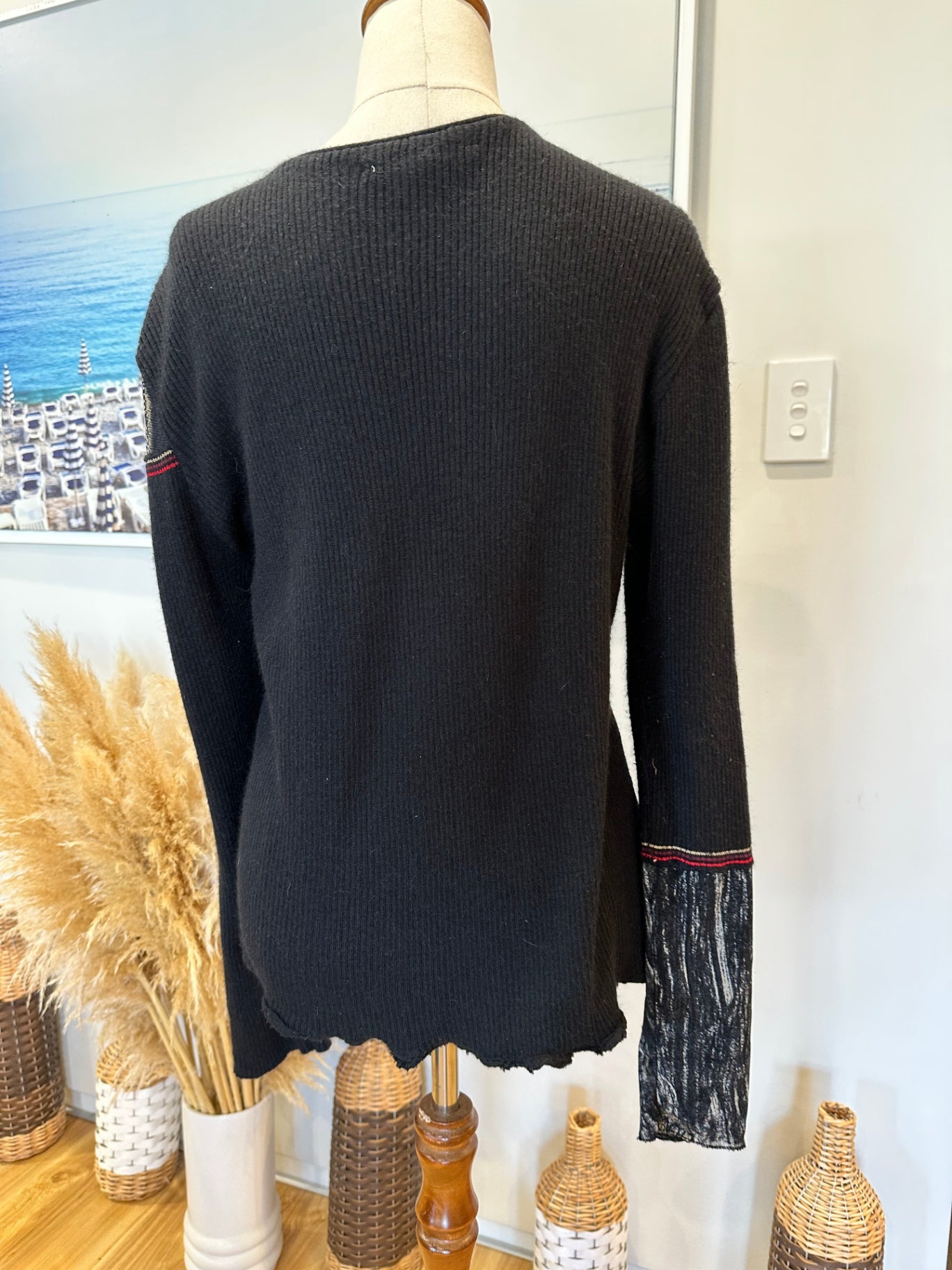Didier Parakian - Cardigan - Large - 10% Angora