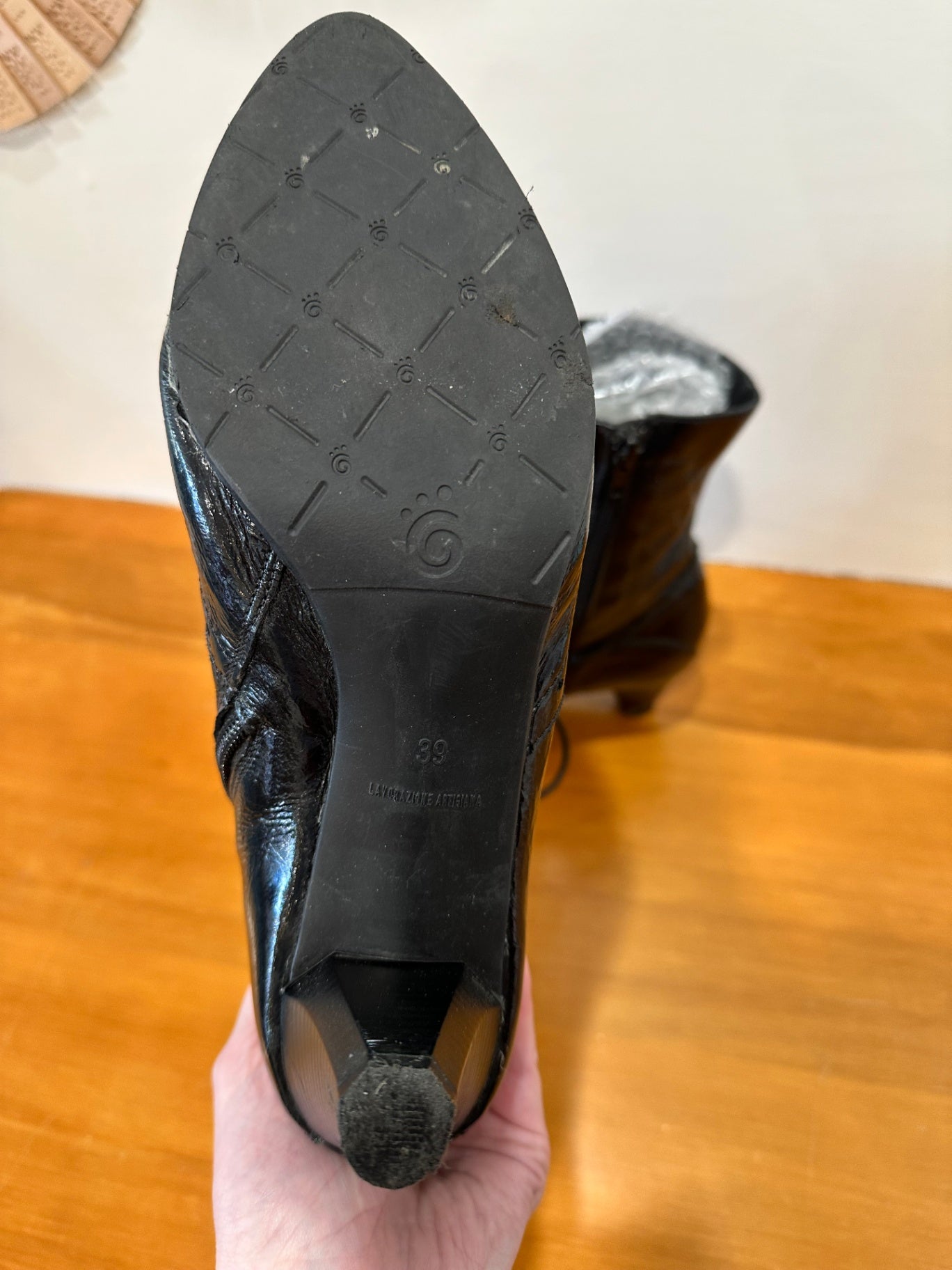 Steampunk Boots - Size EU 39 - Black