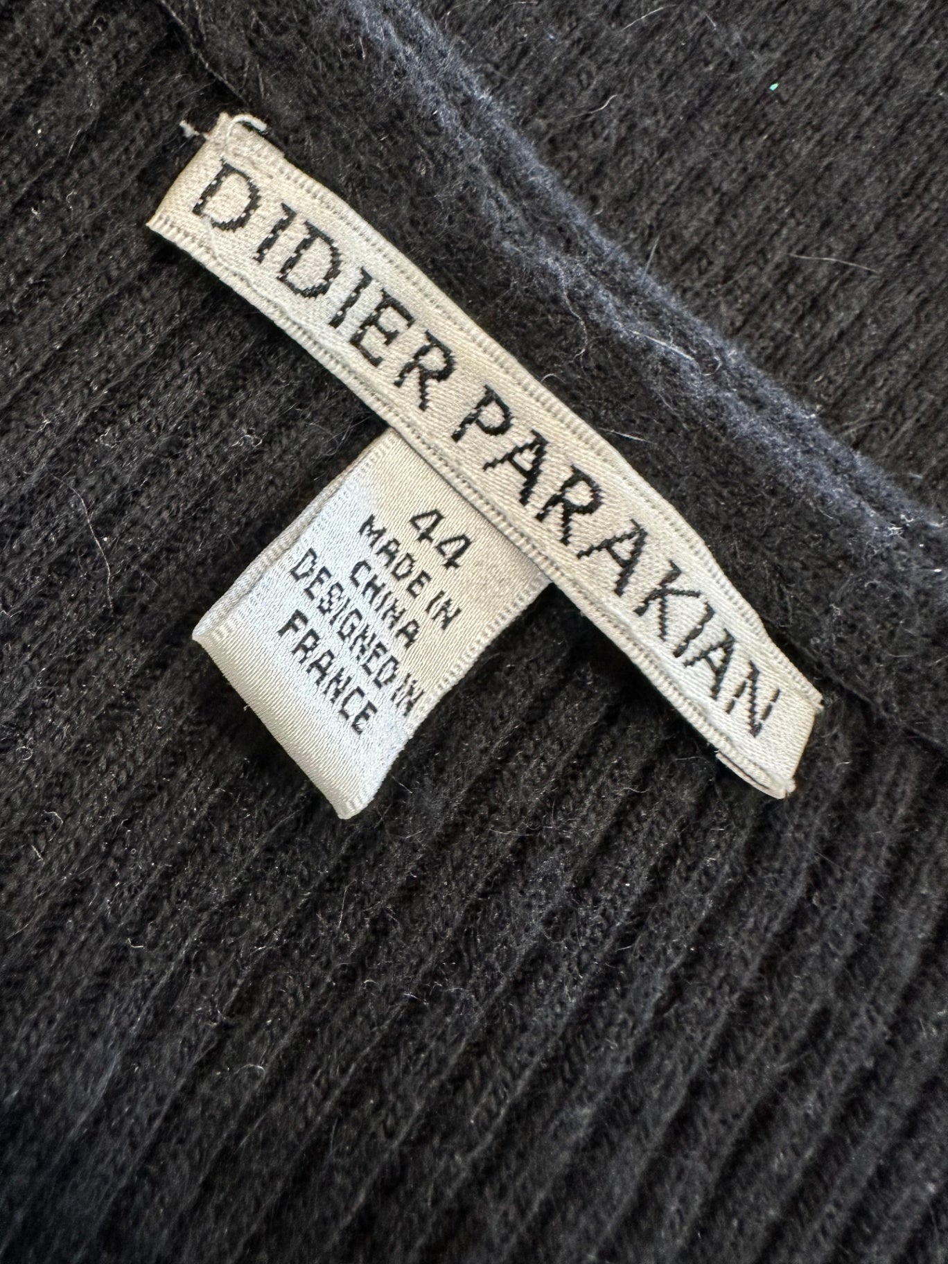 Didier Parakian - Cardigan - Large - 10% Angora
