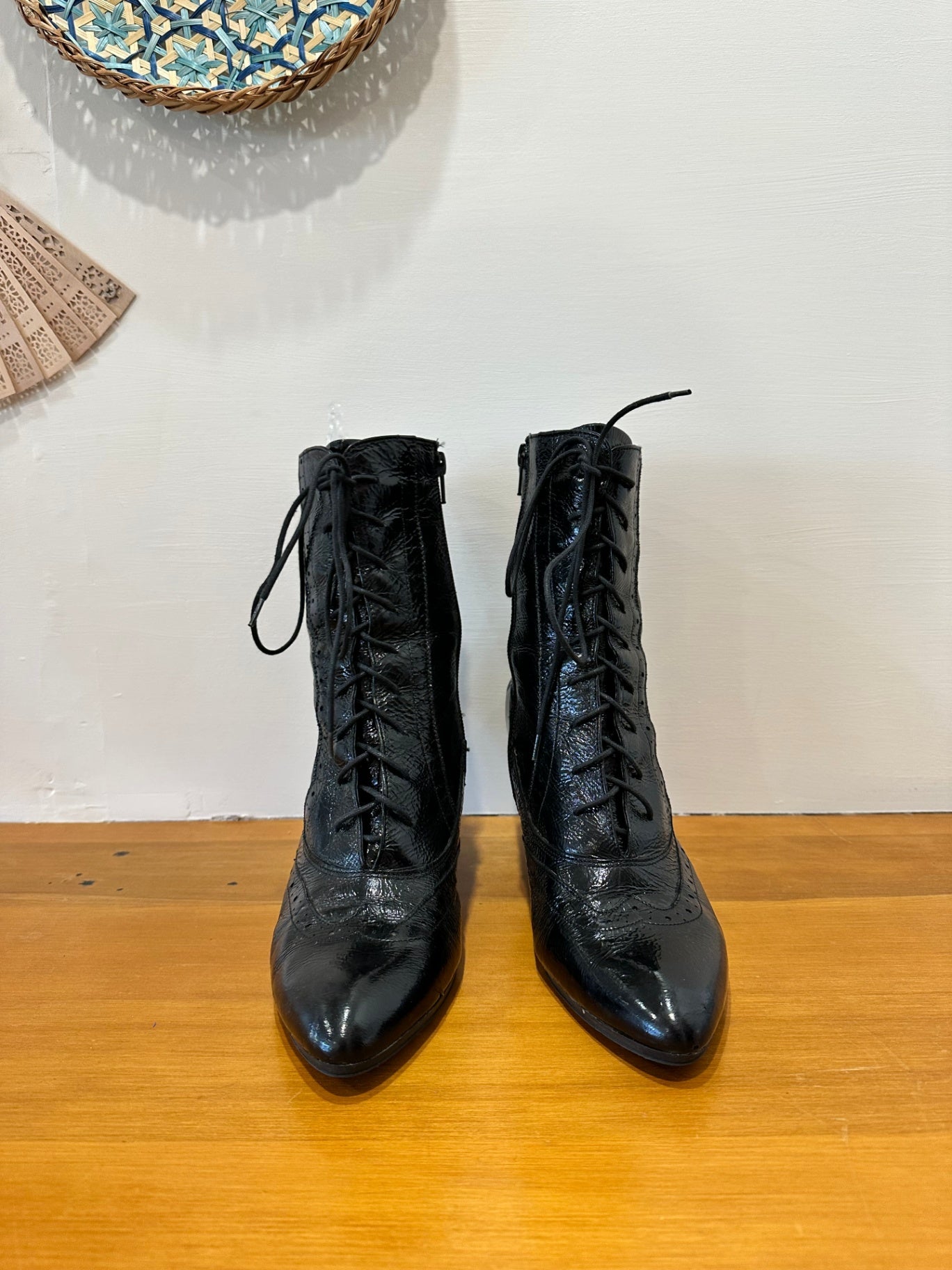 Steampunk Boots - Size EU 39 - Black