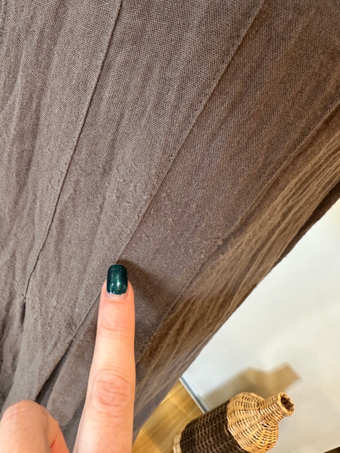 Philosophy Australia - Brown Dress - Size 14 - Brown [Piling evident]