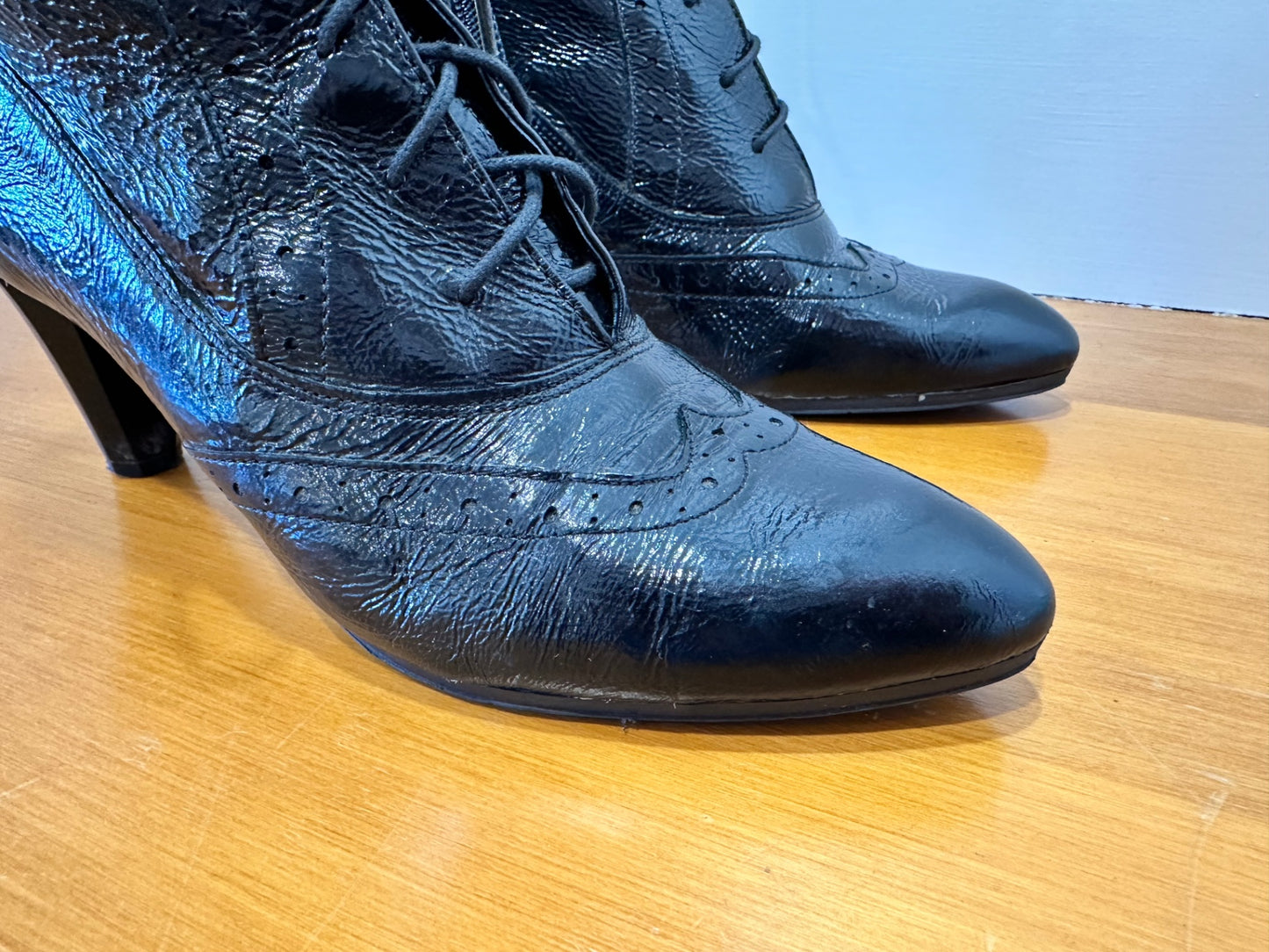 Steampunk Boots - Size EU 39 - Black