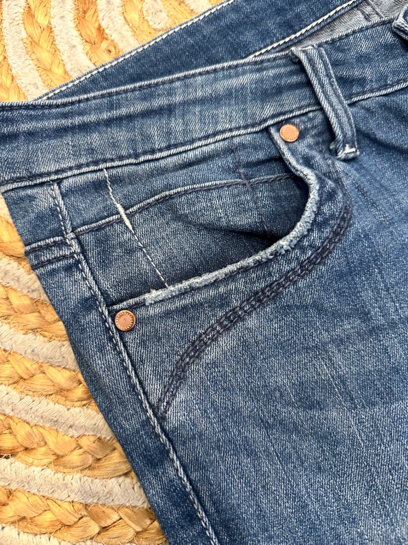 Dricoper Jeans - Size 12 - Blue - RRP: $235