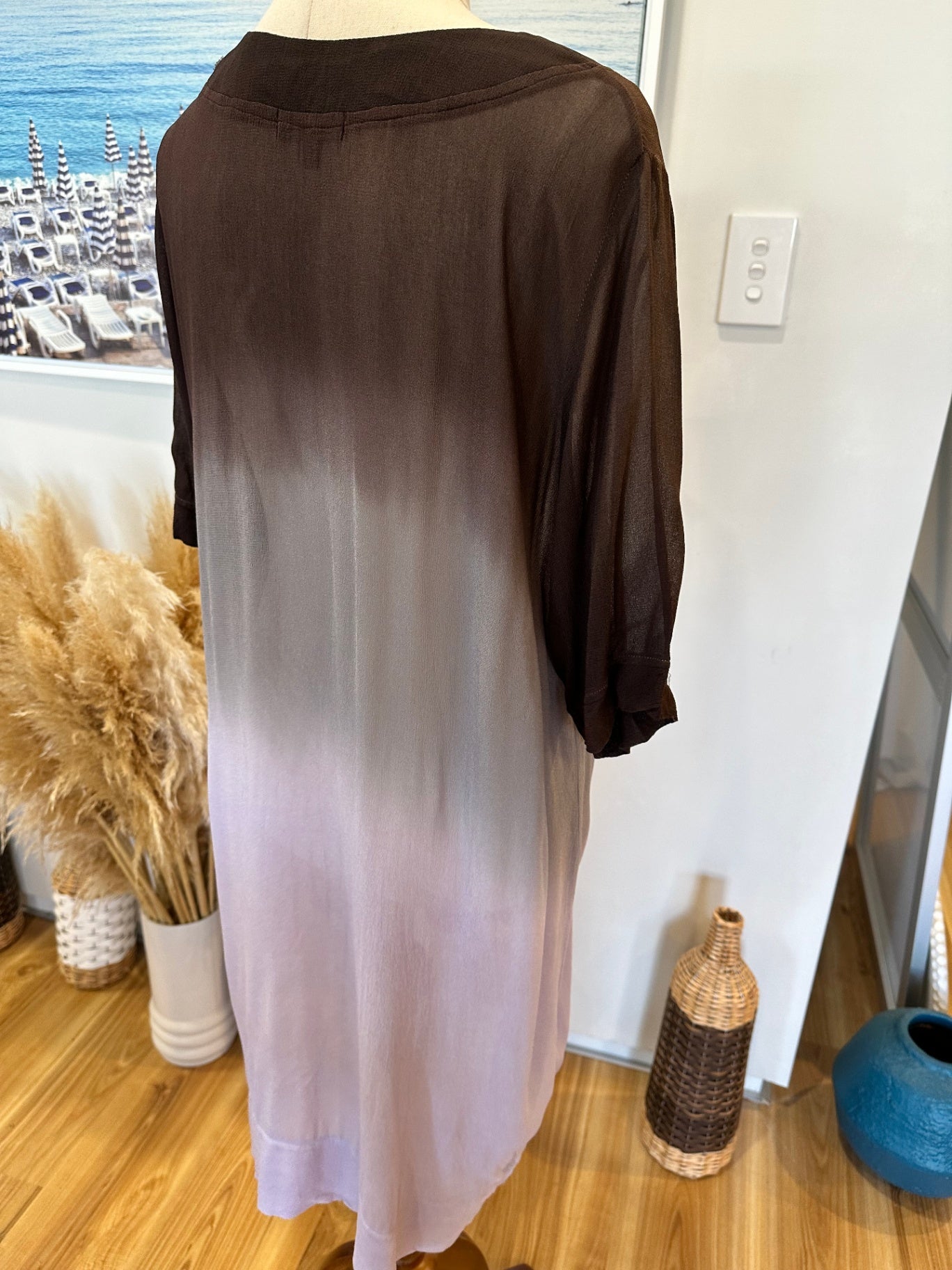 Coco + Bella - Dress - Medium - Ombre [Flaw at neckline]