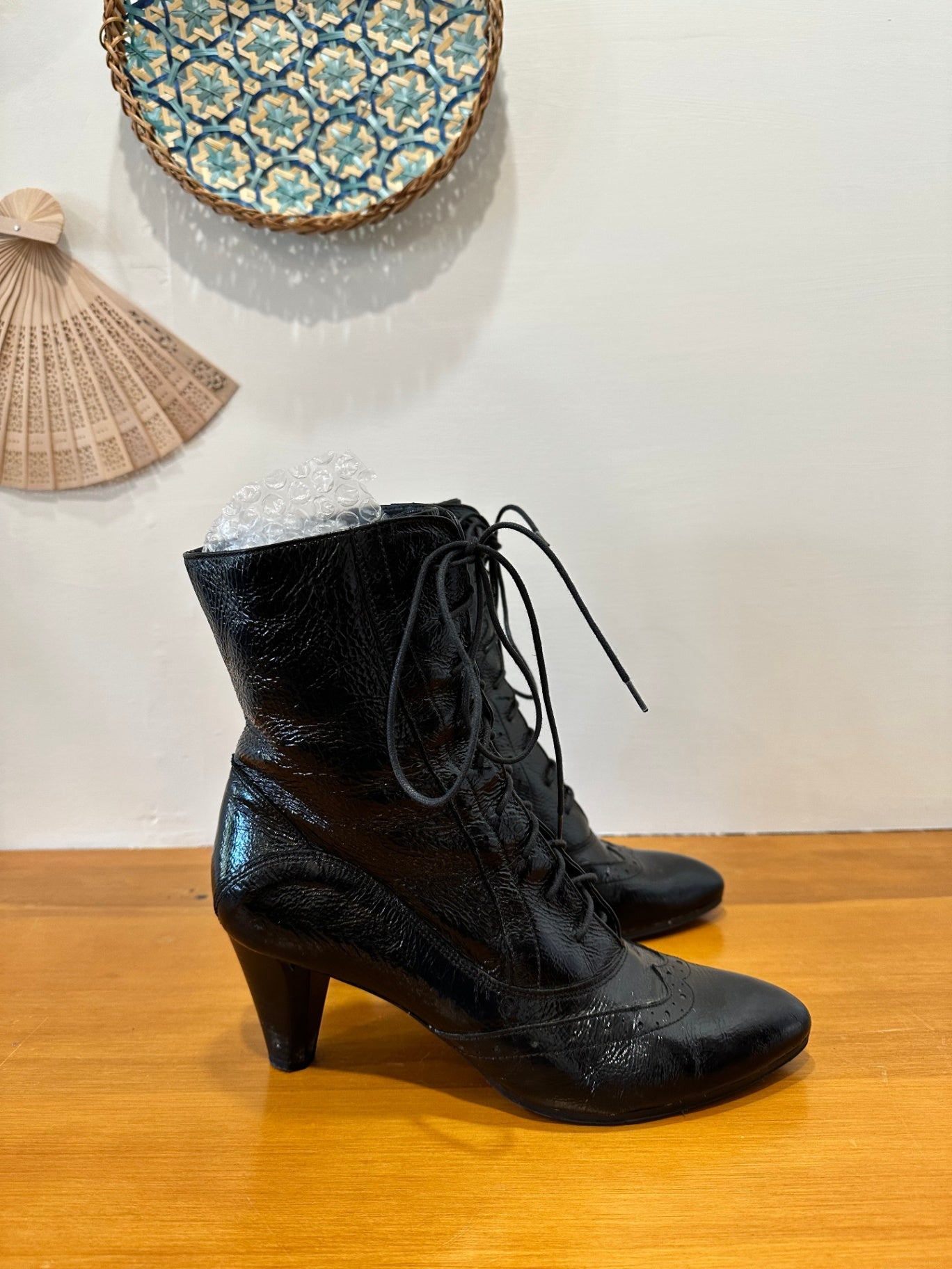 Steampunk Boots - Size EU 39 - Black