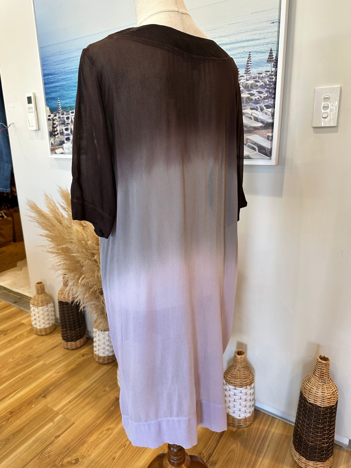 Coco + Bella - Dress - Medium - Ombre [Flaw at neckline]