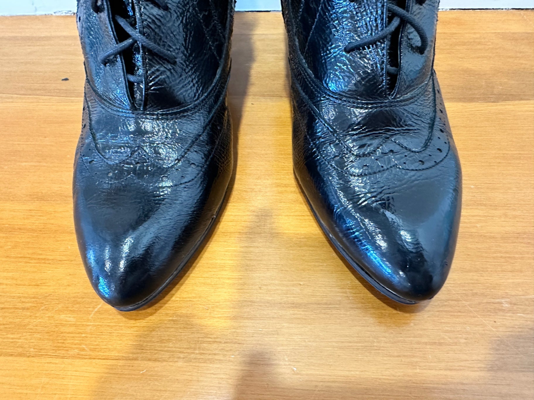 Steampunk Boots - Size EU 39 - Black