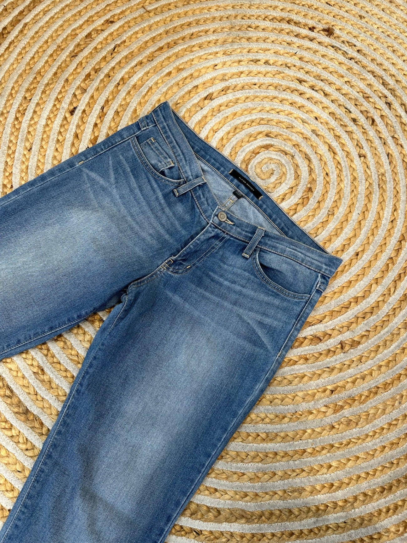 Flying Monkey Jeans - Size 29 - Blue  RRP: $185