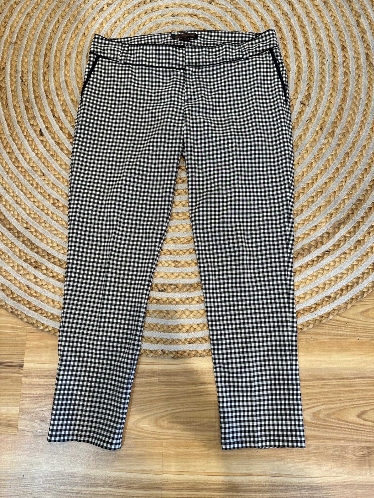 Ben Sherman - Pants - Medium - Black and White Gingham