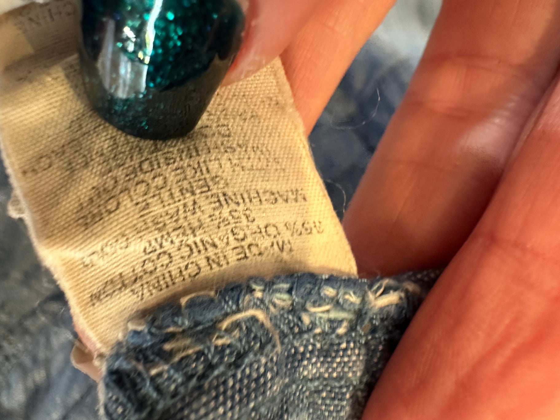 Prana - Summer Shorts - Size 10 - Blue - 85% Organic Cotton + 35% Hemp