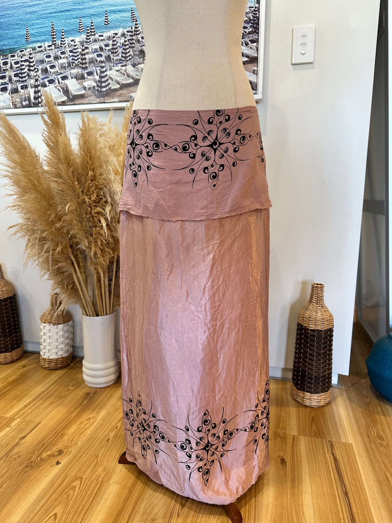 Marama - Pink Skirt - Medium