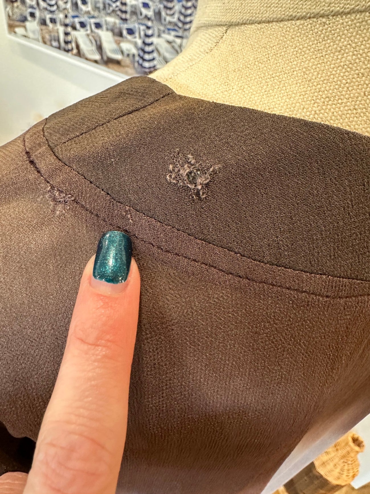 Coco + Bella - Dress - Medium - Ombre [Flaw at neckline]