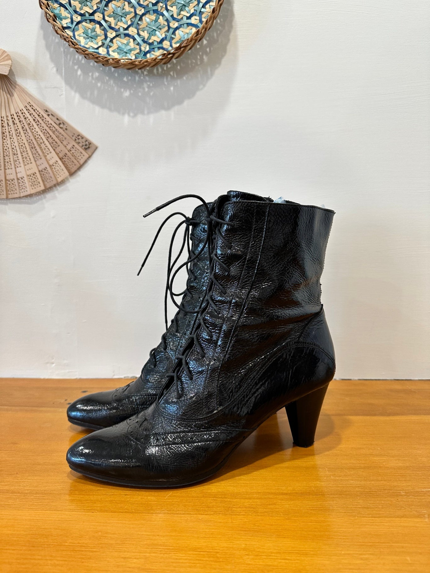 Steampunk Boots - Size EU 39 - Black