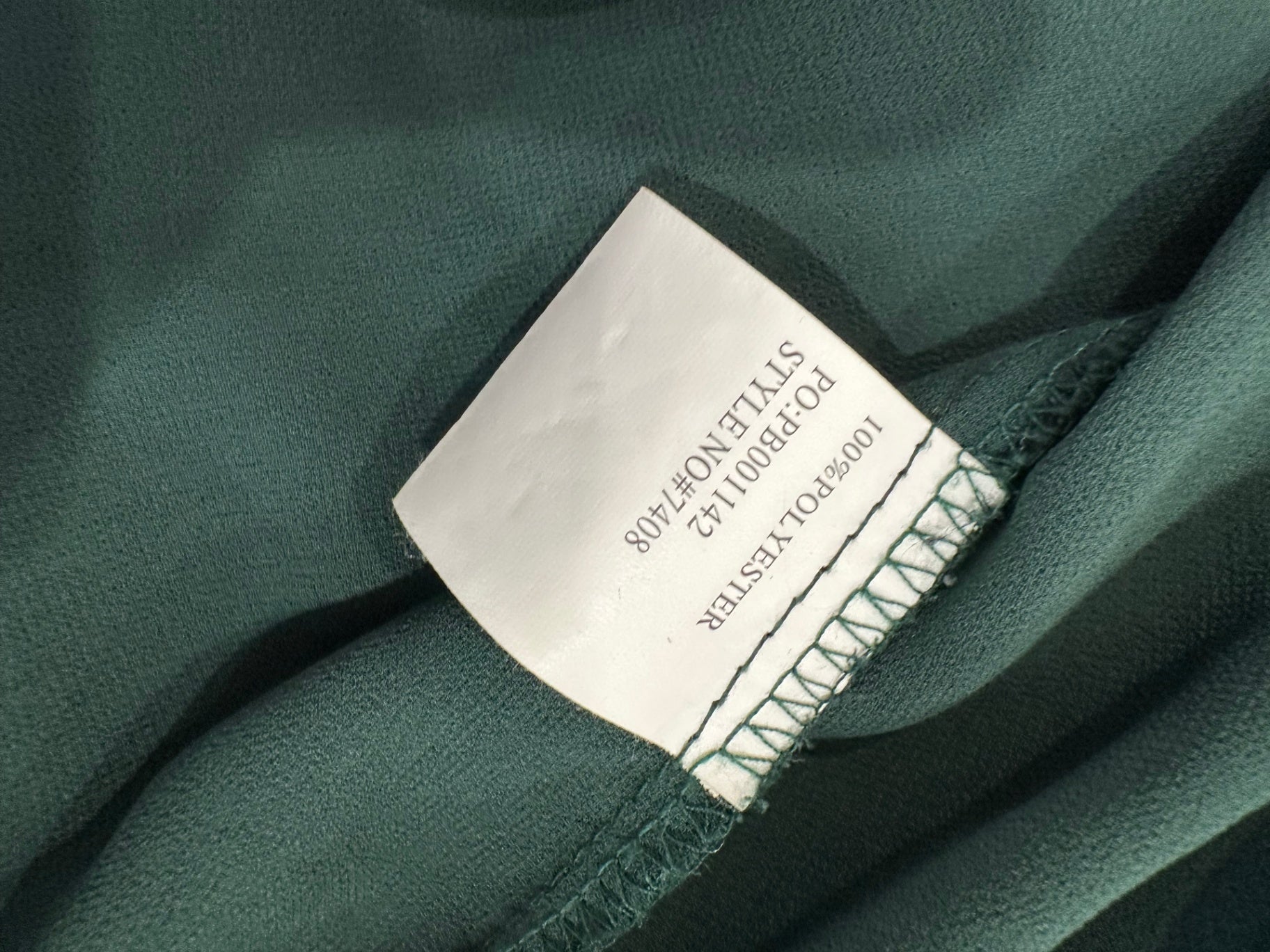 Emerald Green Sequin Top - Large