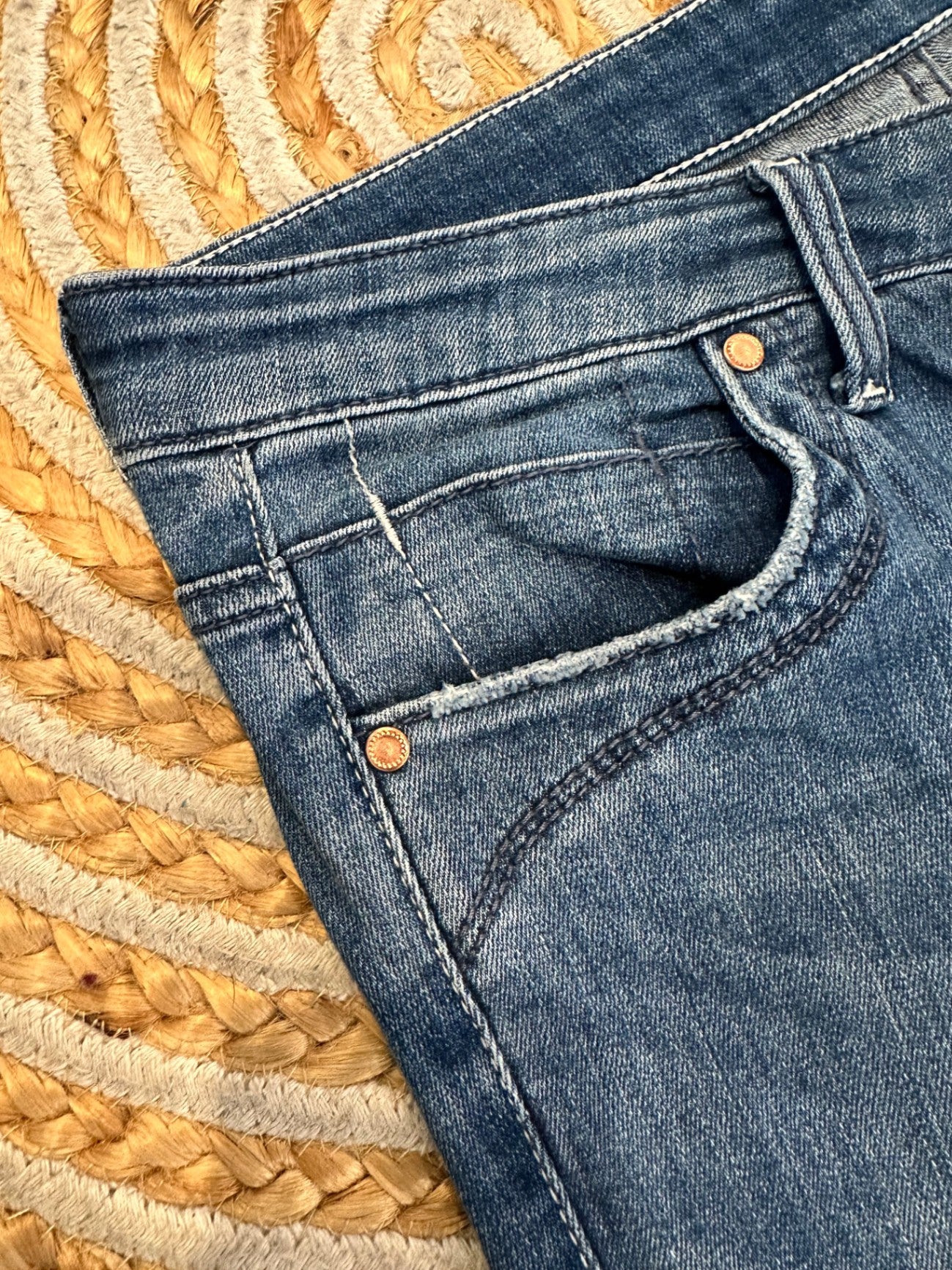 Dricoper Jeans - Size 12 - Blue - RRP: $235