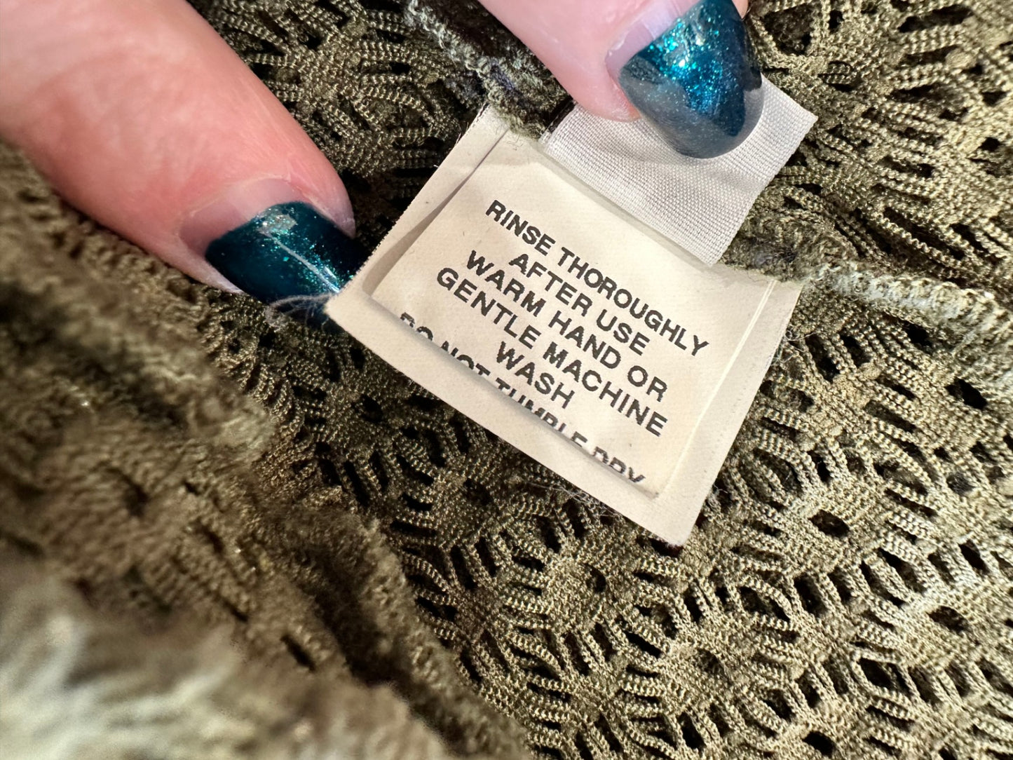 Wallace Rose - Skirt - Size 12 - Olive green