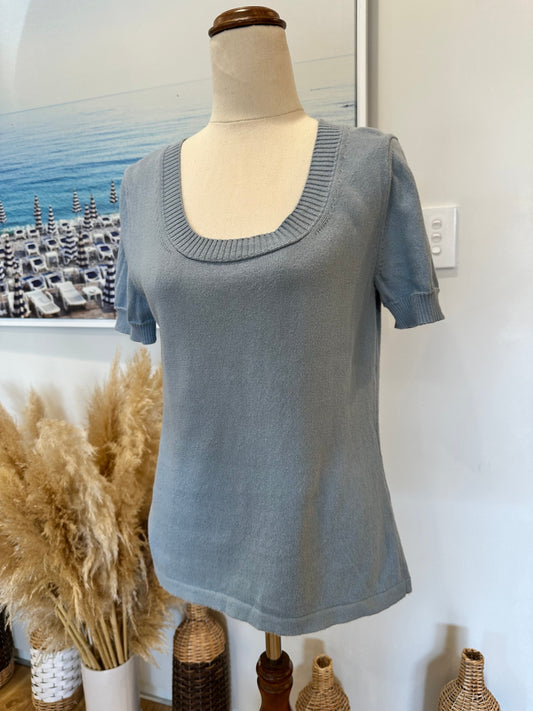 Optimum - Top - Size 10 - Pale Blue