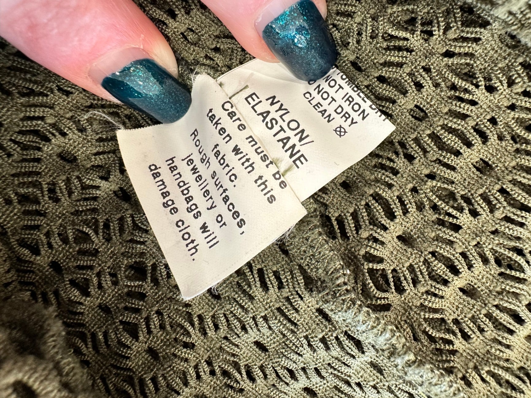 Wallace Rose - Skirt - Size 12 - Olive green