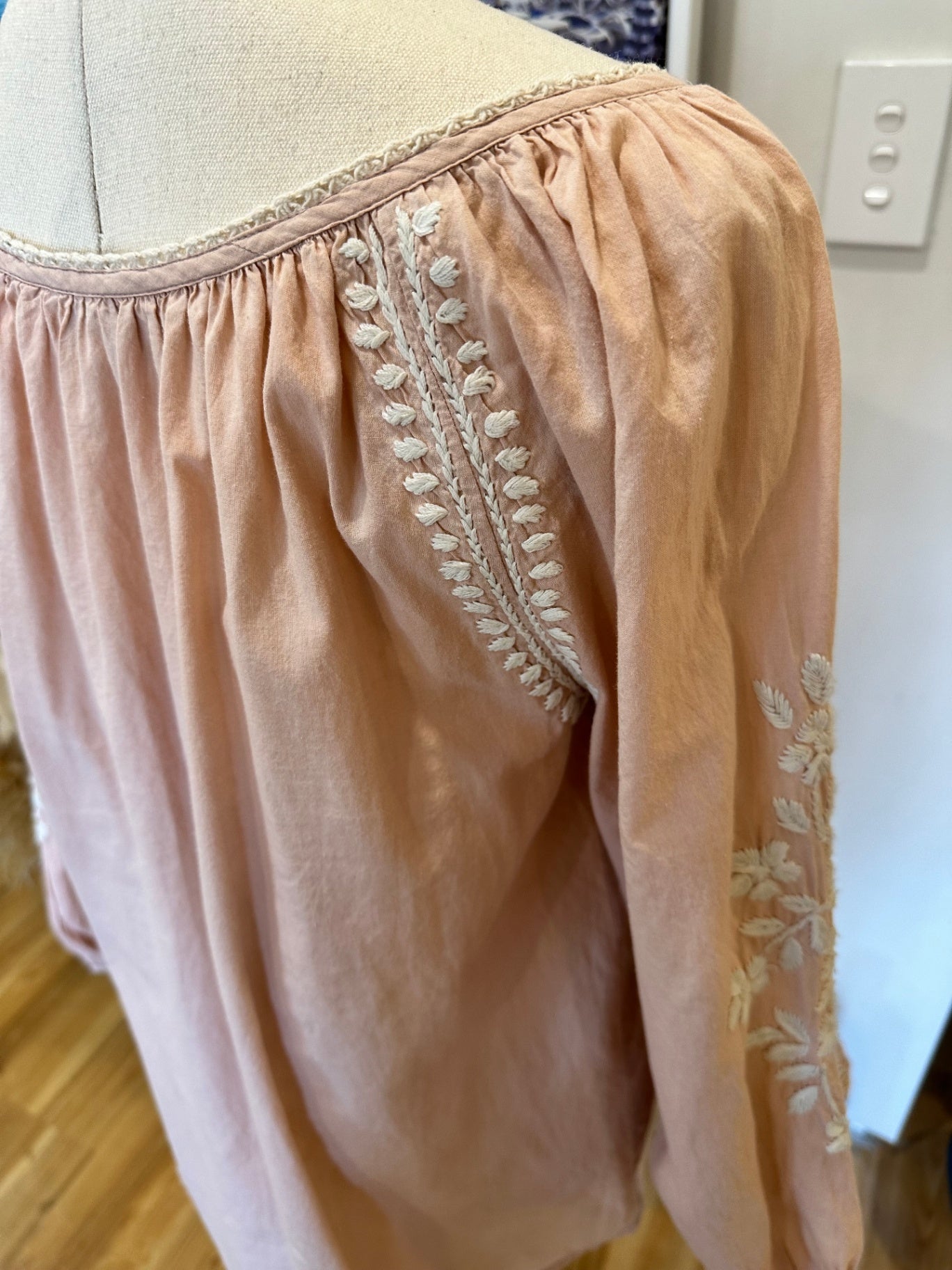 Capture - Bohemian Blouse - Size 10 - Pale Pink