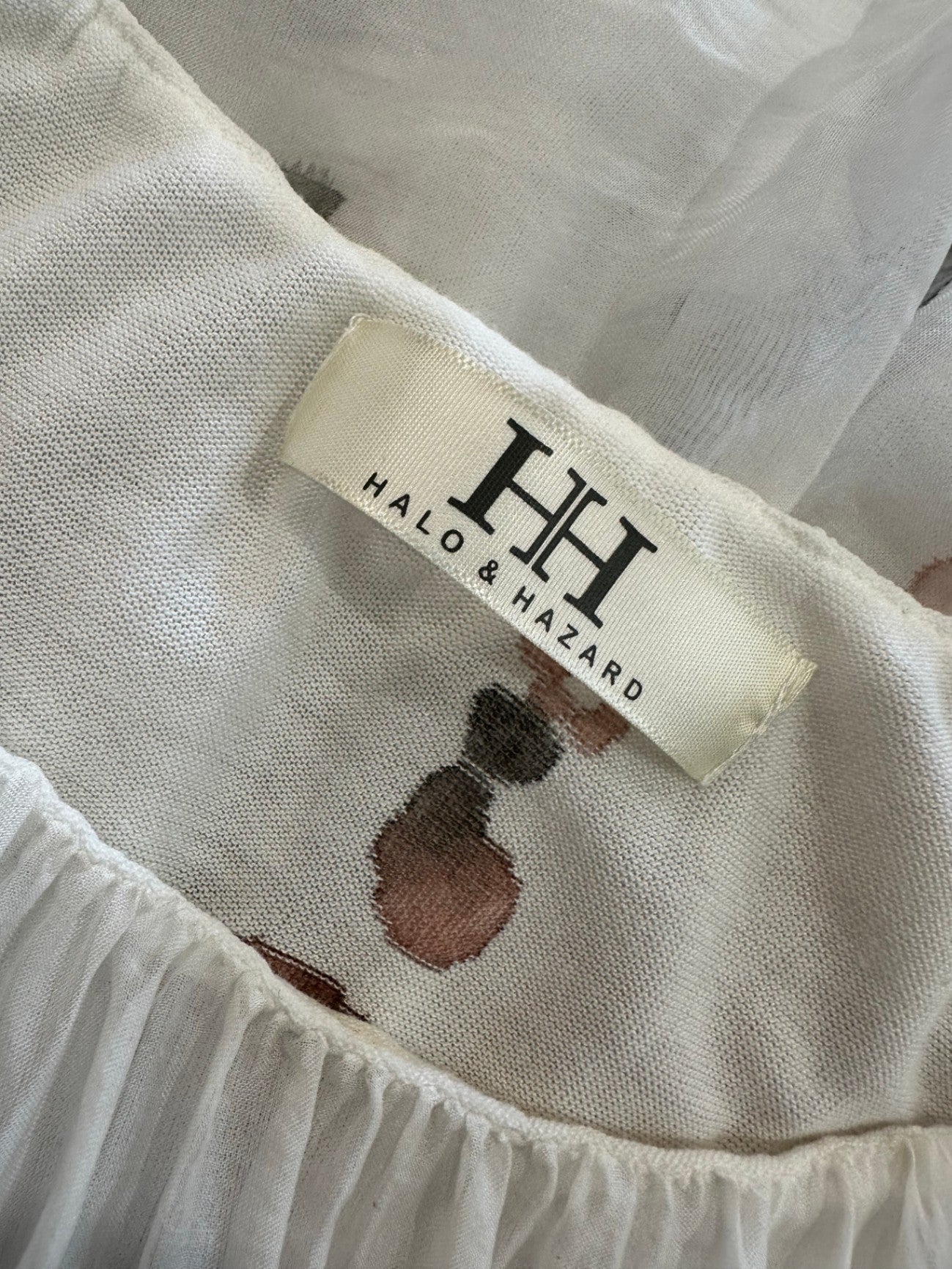 Halo & Hazard - Blouse - One Size - 30% Silk