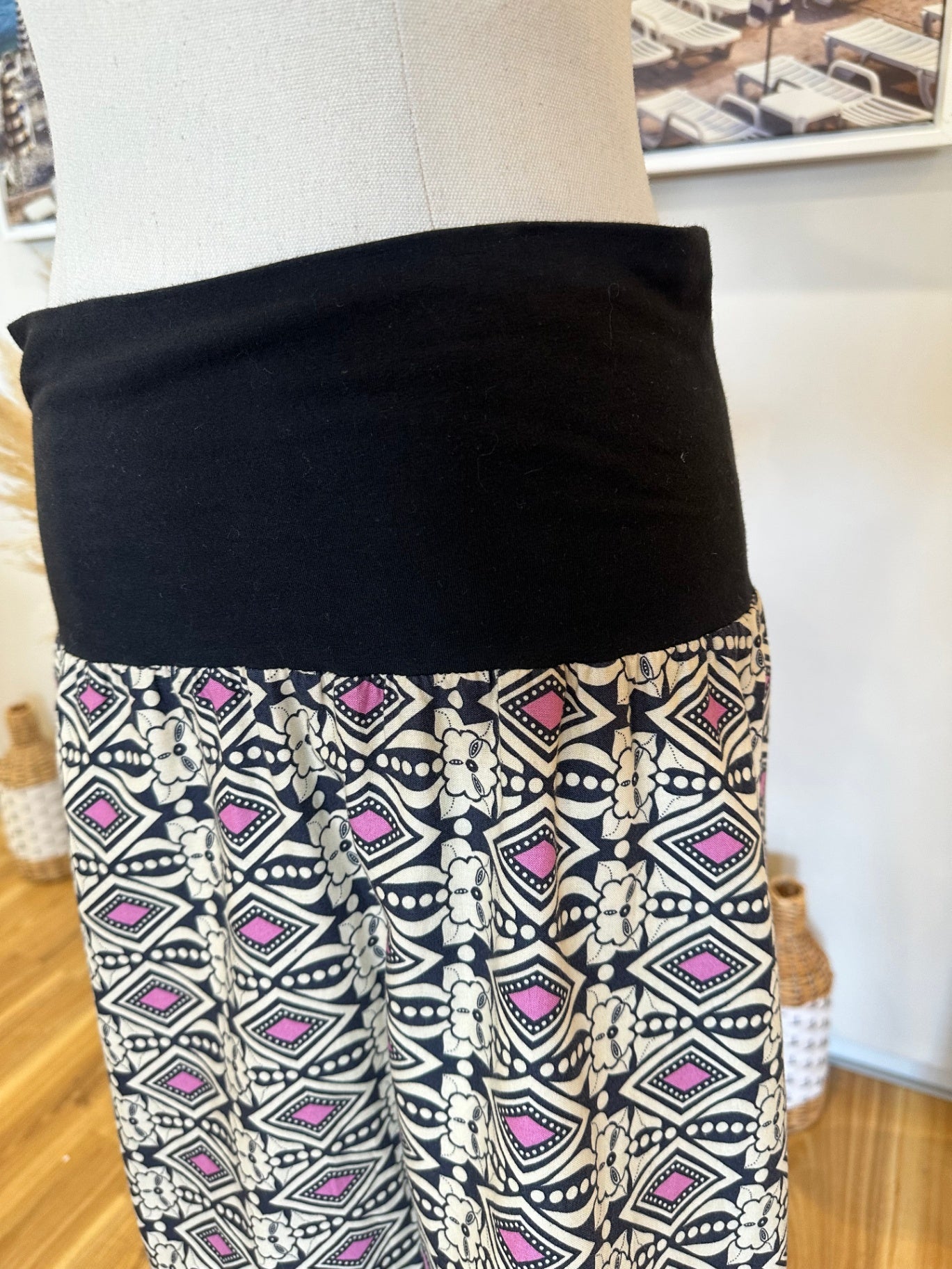 Talikans - Made in New Zealand - Reversible Skirt - Small