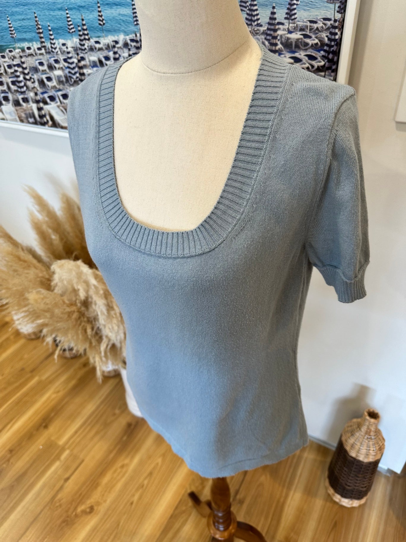 Optimum - Top - Size 10 - Pale Blue