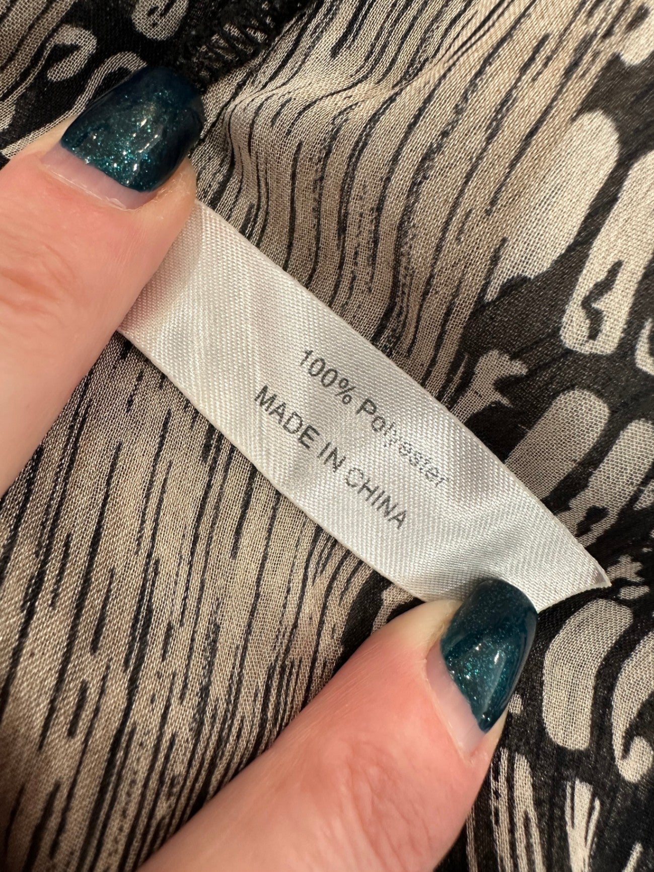 Scope - Dress - Size 14 - Black, Beige