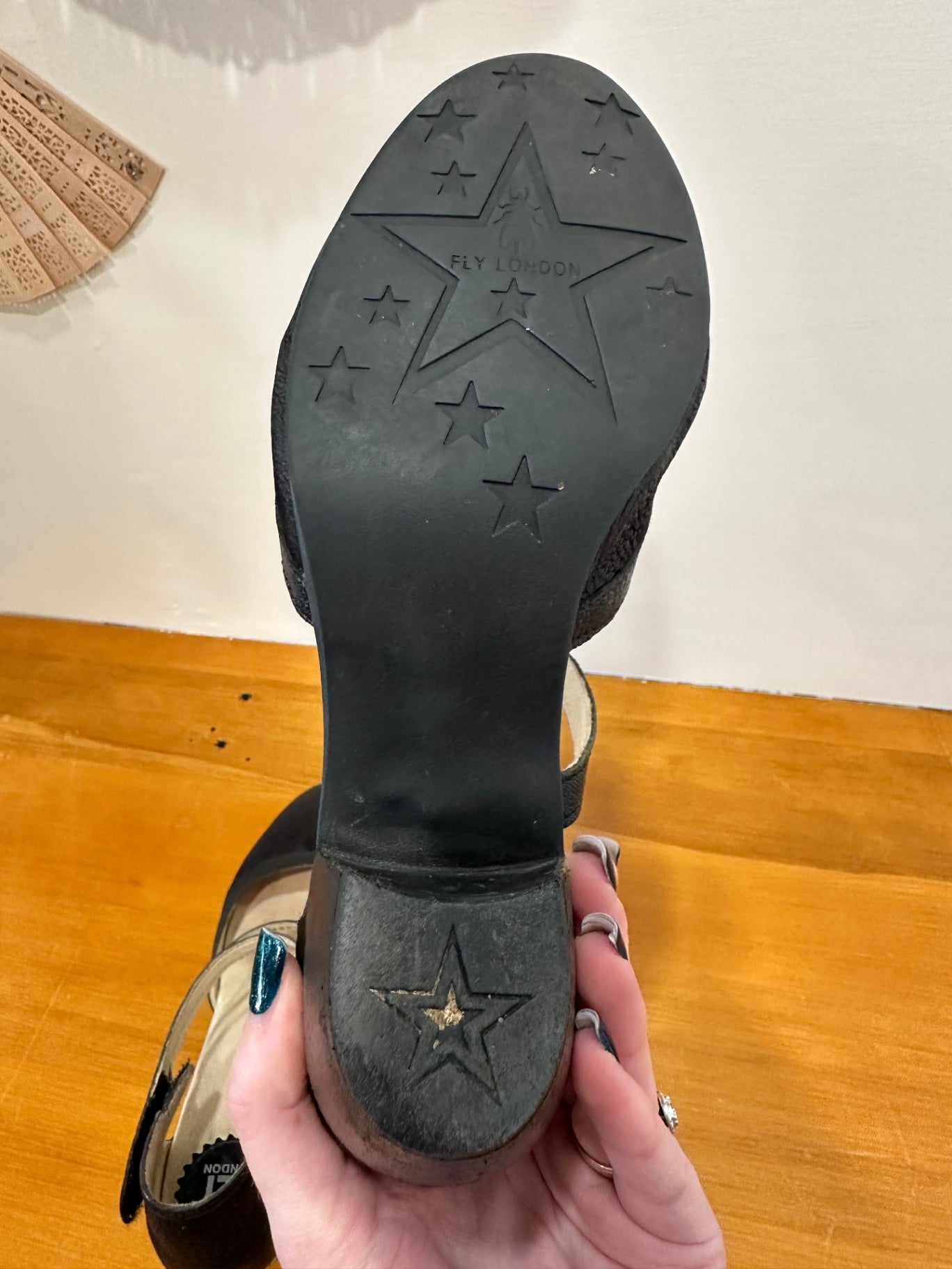 FLY London Heels - Size 39 - Black