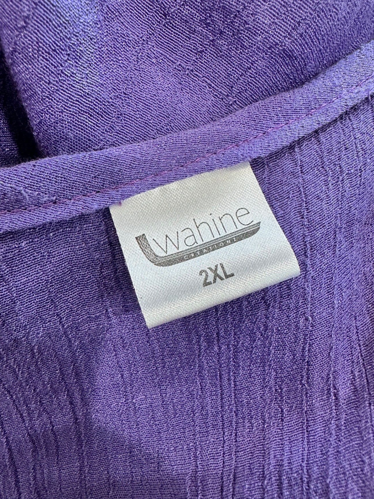 Wahine Blouse - Extra Large - Purple