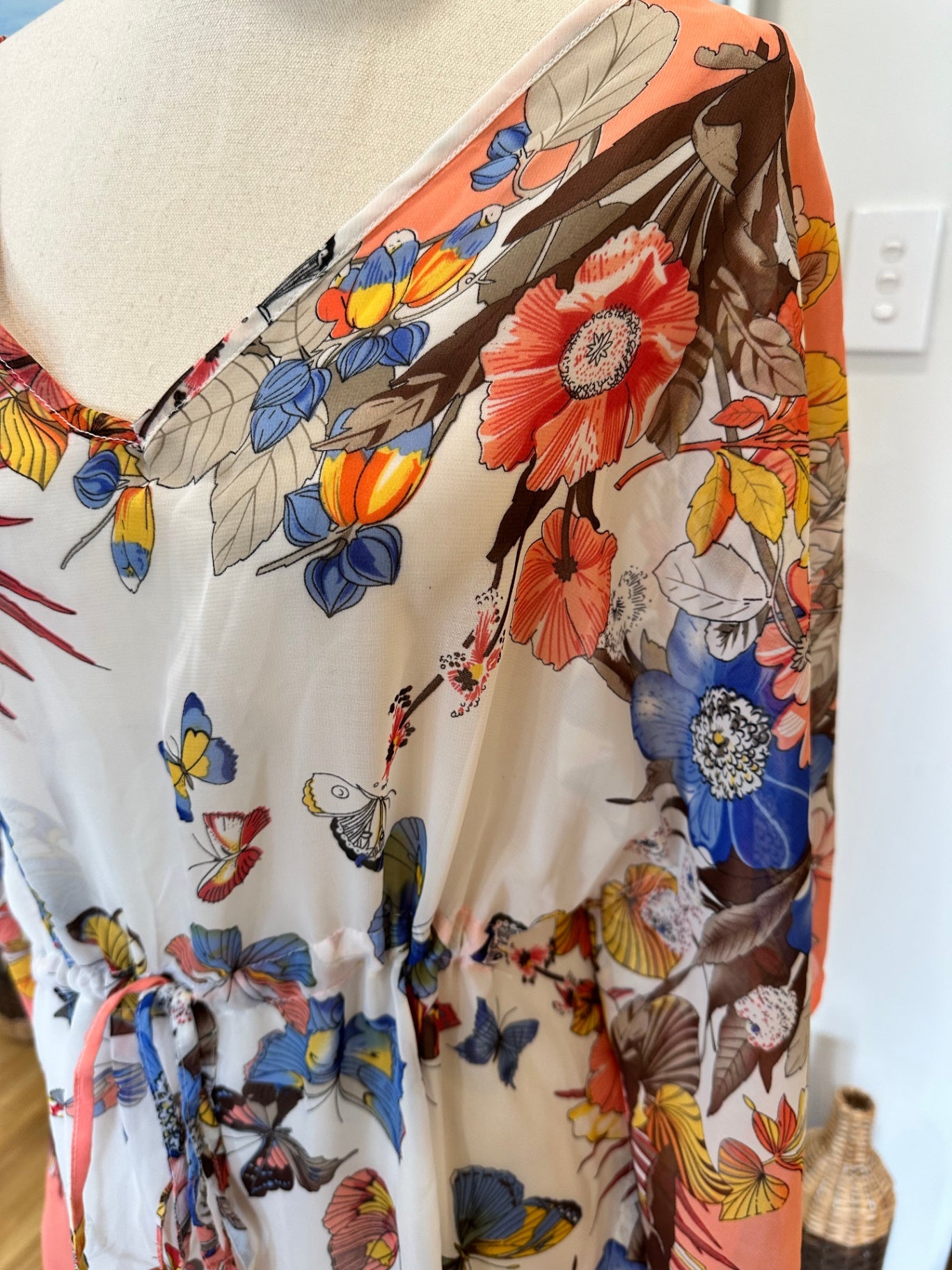 Rivers - Butterfly Kaftan - Medium - NEW