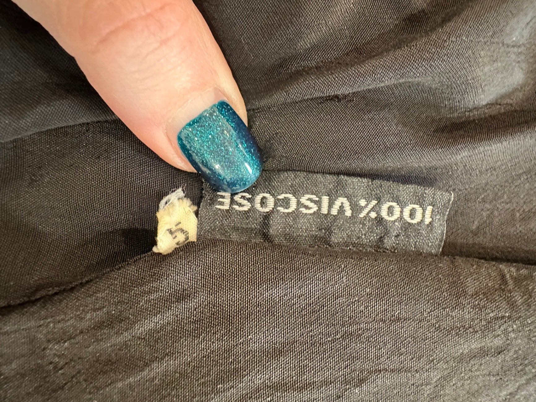 Vintage Coat - Medium / Large - Velvet Black and brown